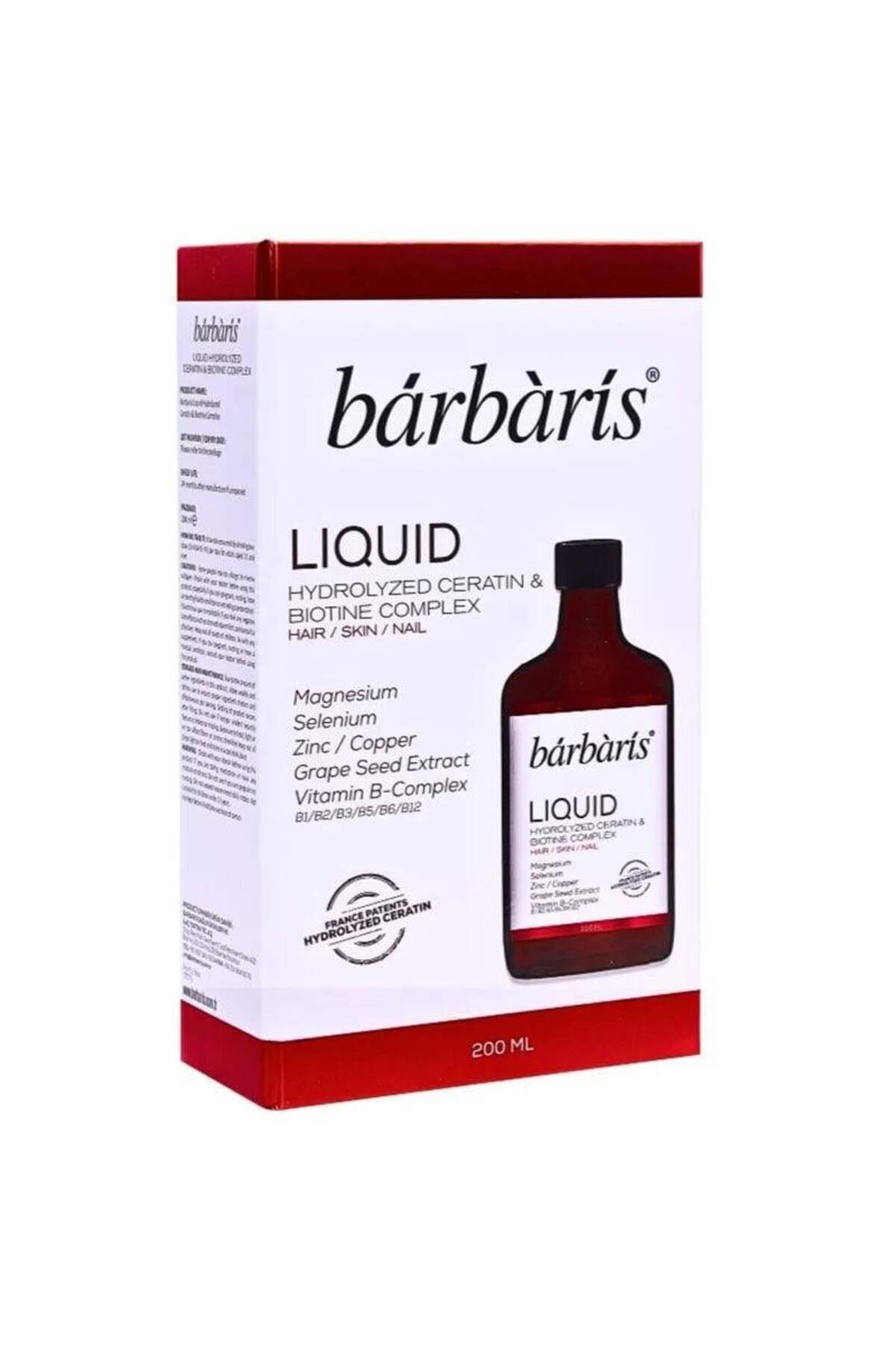Barbaris Keratin ve Biotin Komplex 200 ml