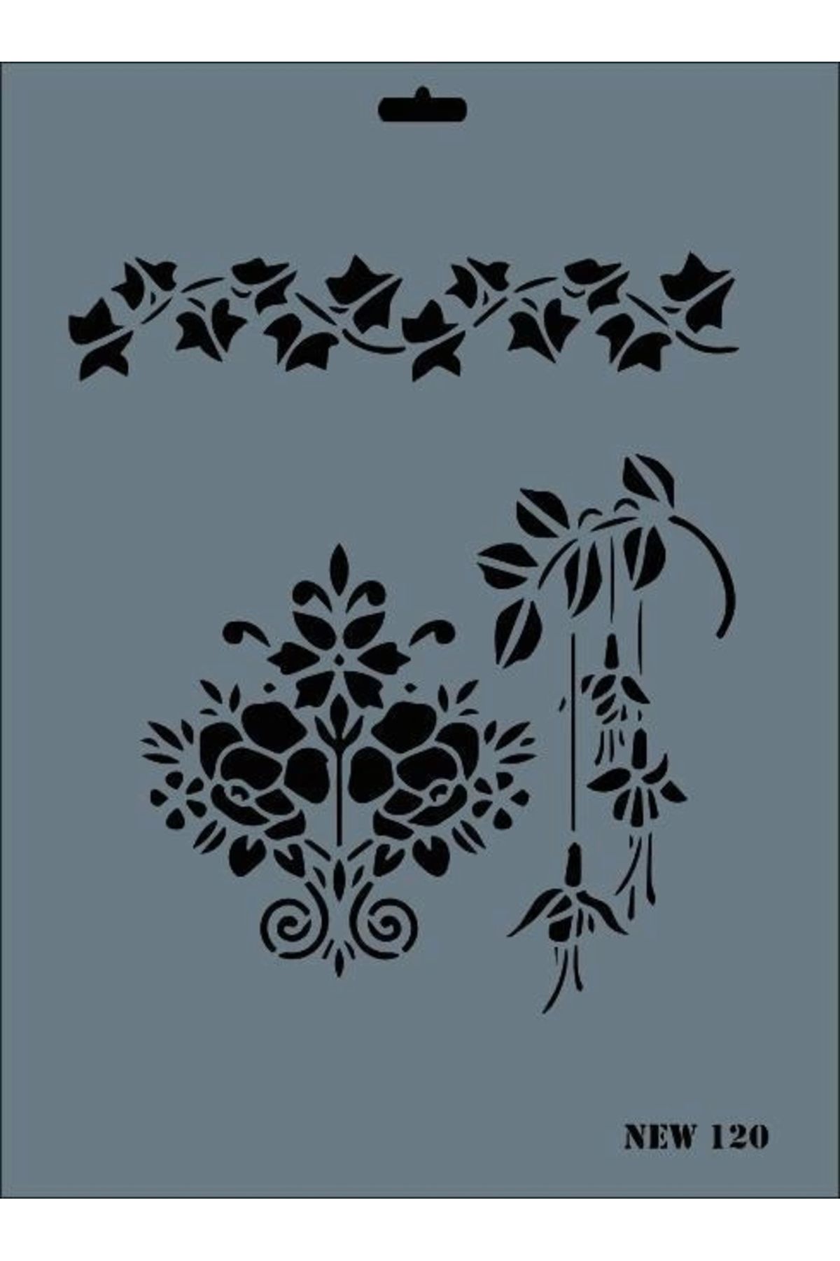minaydan New Seri N-120 Stencil 35x25 cm