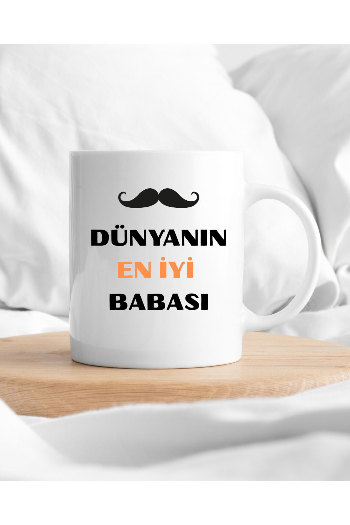 AY AN STUDYO Babalar Günü Kupa Bardak Dünyanın En İyi Babası Baskılı Kupa Bardak
