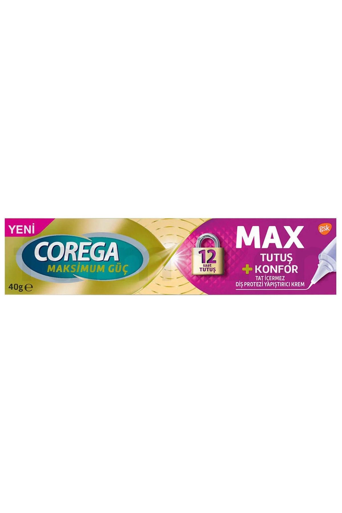 Corega Maksimum Güç Tutuş + Konfor 40 gr