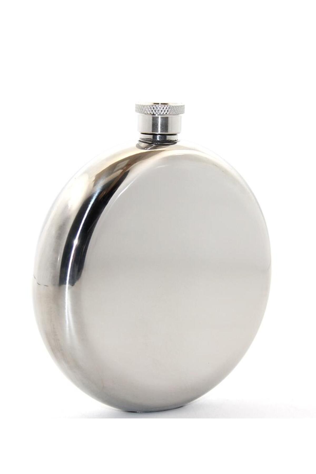 alsepeteavm Paslanmaz Çelik Yuvarlak 8 Oz Tekli Matara Alk2677