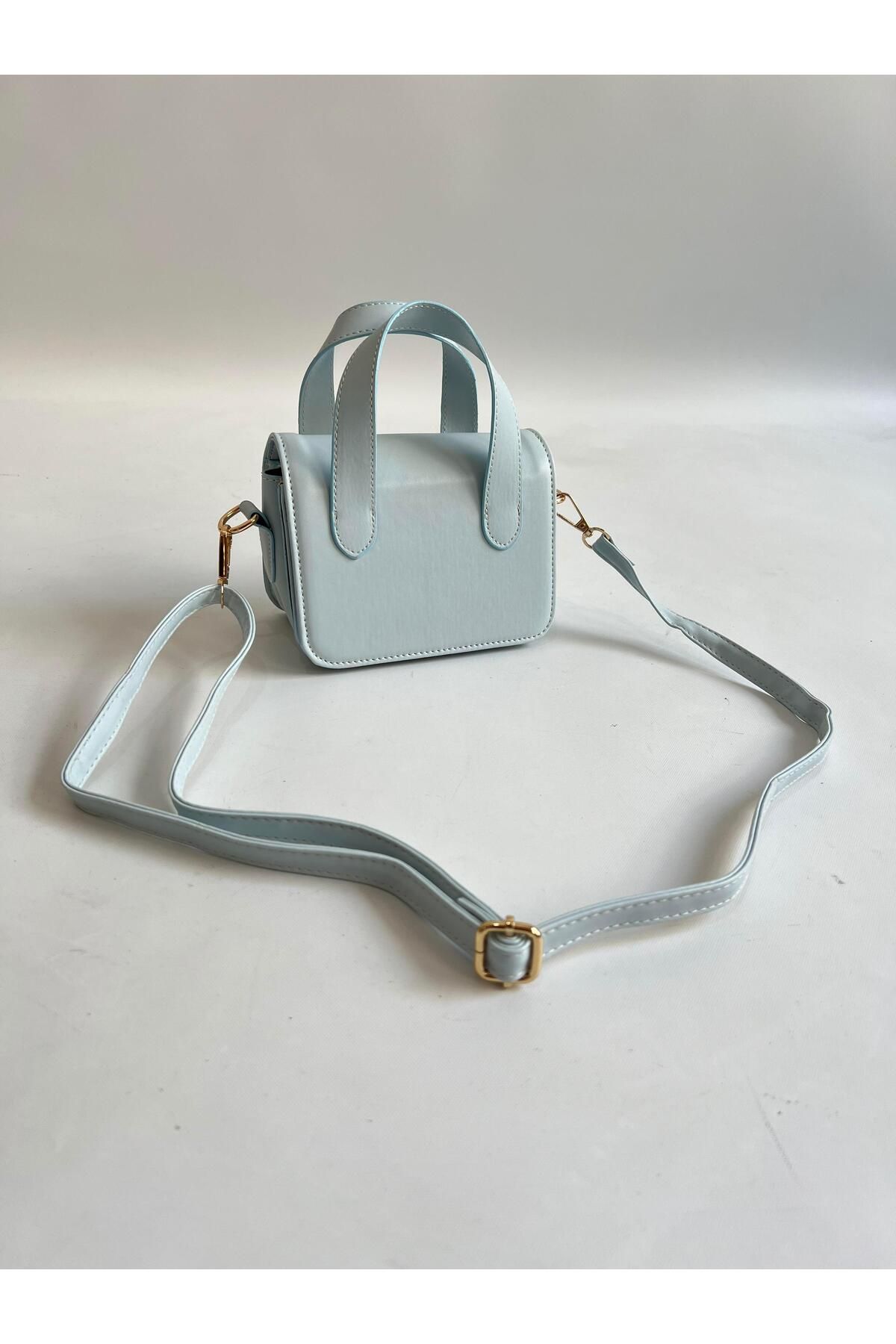 Mia Collection Kotor Model El Ve Kadın Omuz Çantası Mavi
