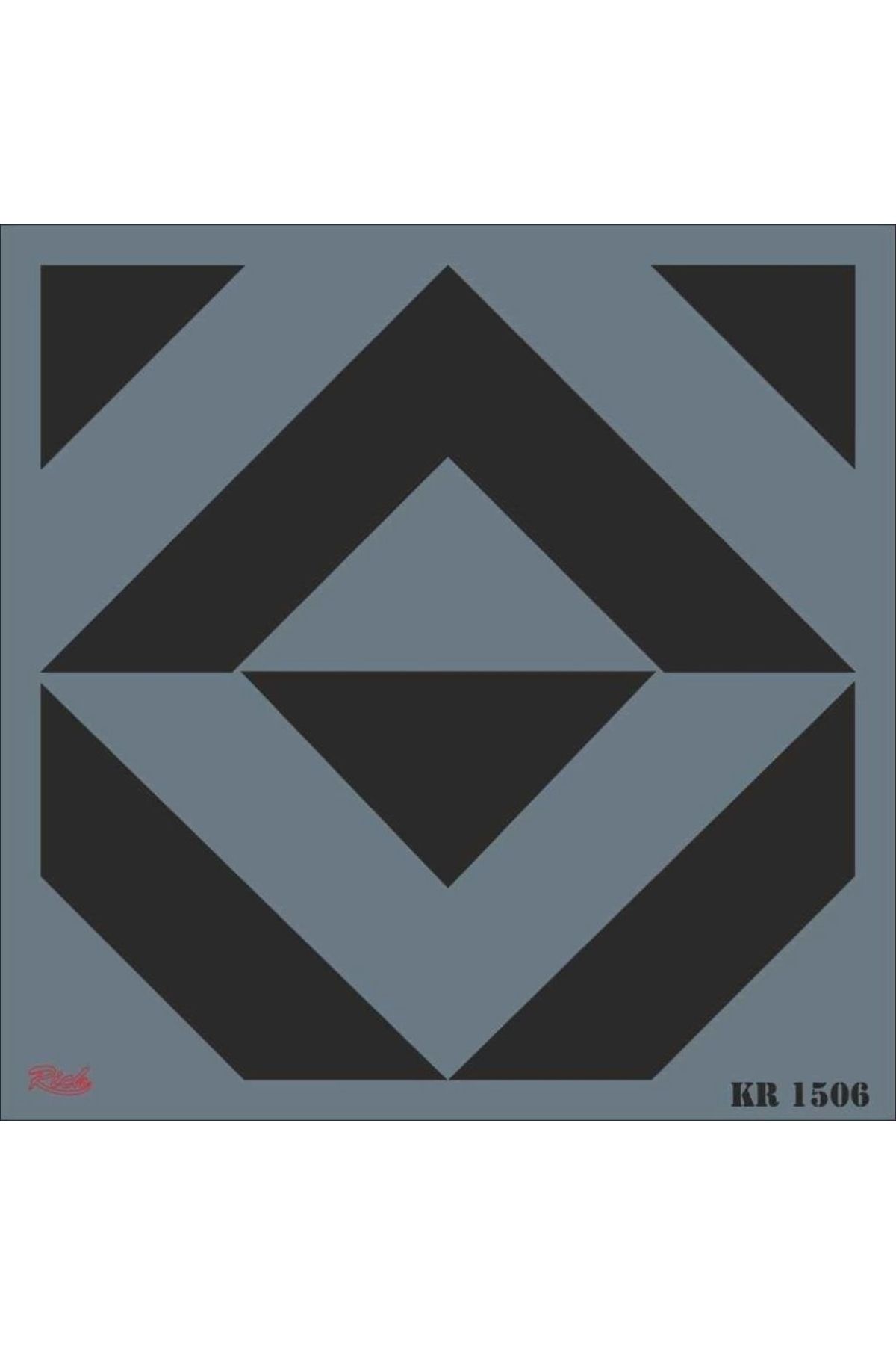 minaydan KR 1506 Fayans Stencil 30X30 cm
