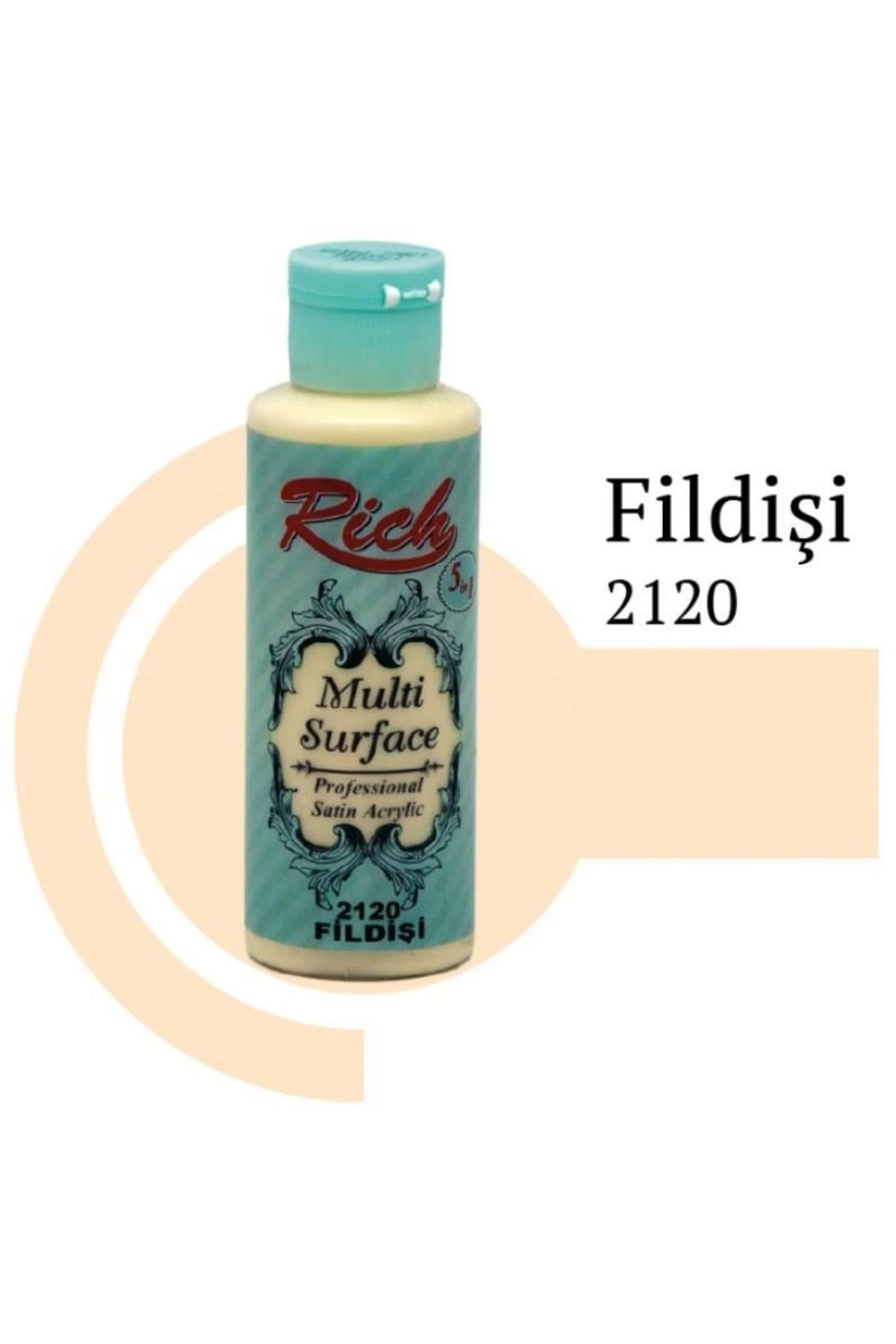 minaydan Rich Multi Surface 2120 Fildişi Akrilik Boya 120 cc