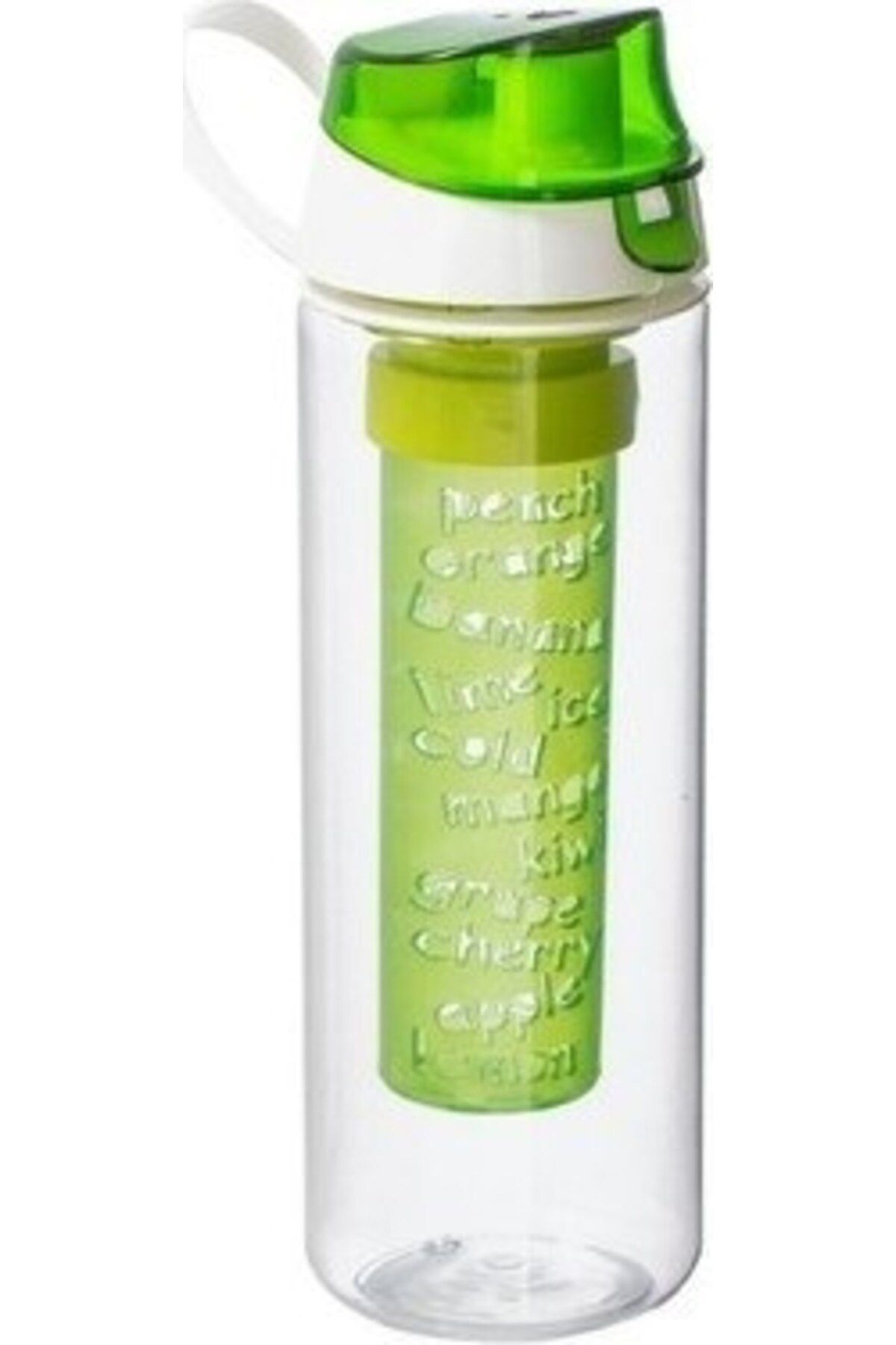 TEKNO İSTANBUL Infuserli Detox Matara 650 ml - Yeşil