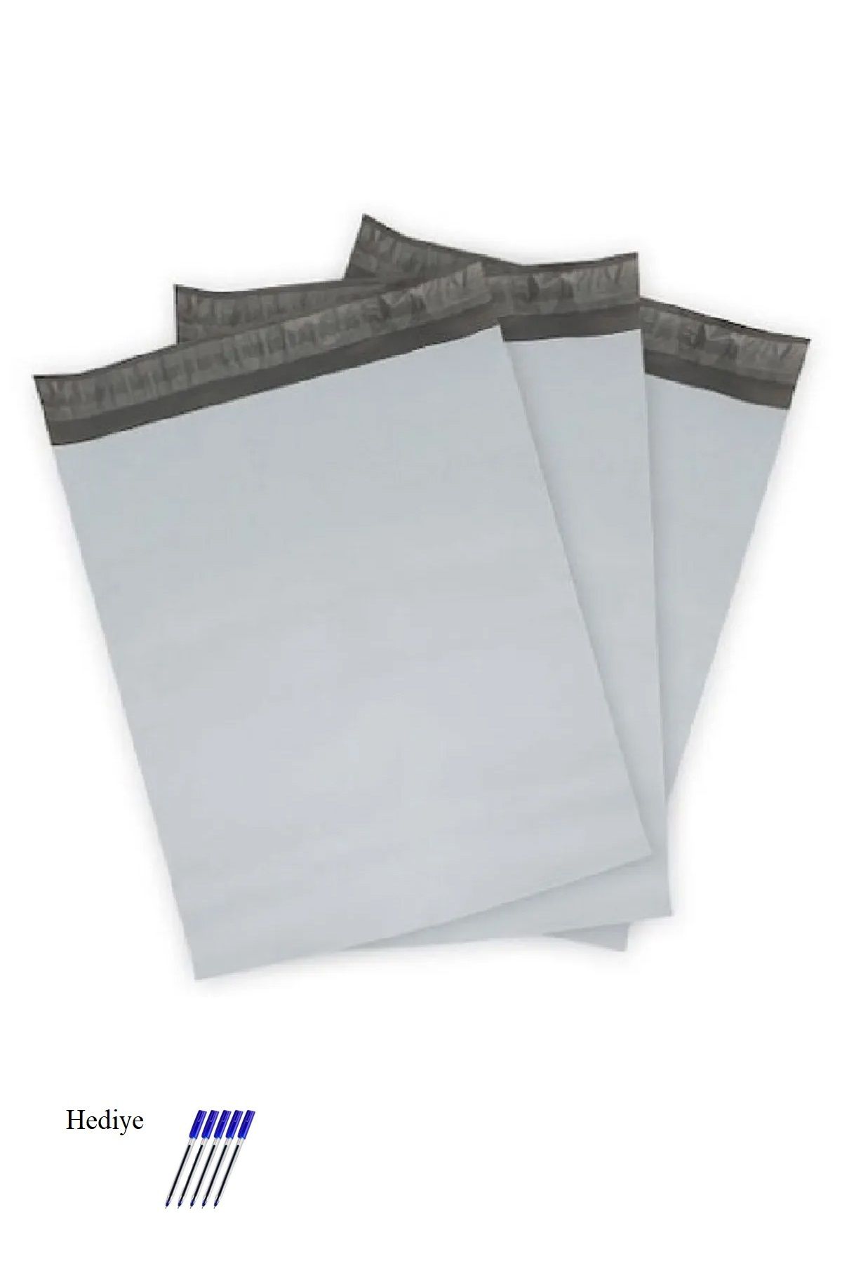 Serero Cepsiz Büyük Boy Kargo Poşeti 35x45+5 cm - 300 Adet (40+40=80 Mikron)