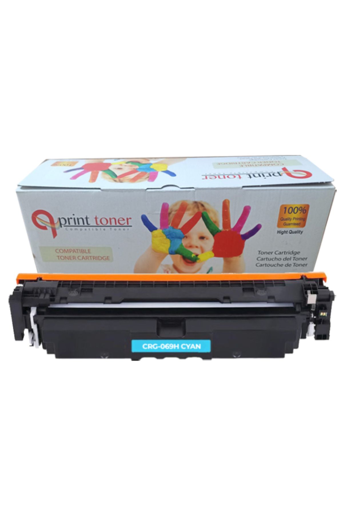 QPRİNT TONER COMPATİBLE TONER QPRİNT TONER CANON CRG 069H MAVİ MUADİL TONER ÇİPLİ YÜKSEK KAPASİTE LBP673 MF752 MF754