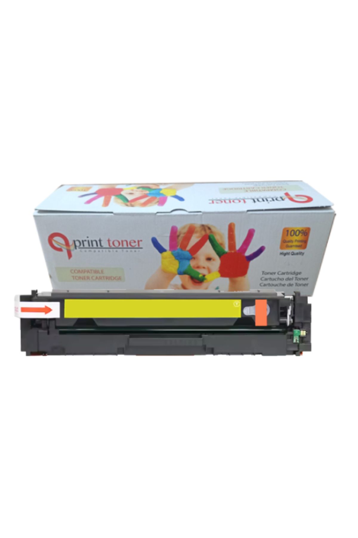 QPRİNT TONER COMPATİBLE TONER QPRİNT TONER CANON CRG 067 SARI MUADİL TONER ÇİPİ LBP631 LBP633 MF651 MF655 MF657