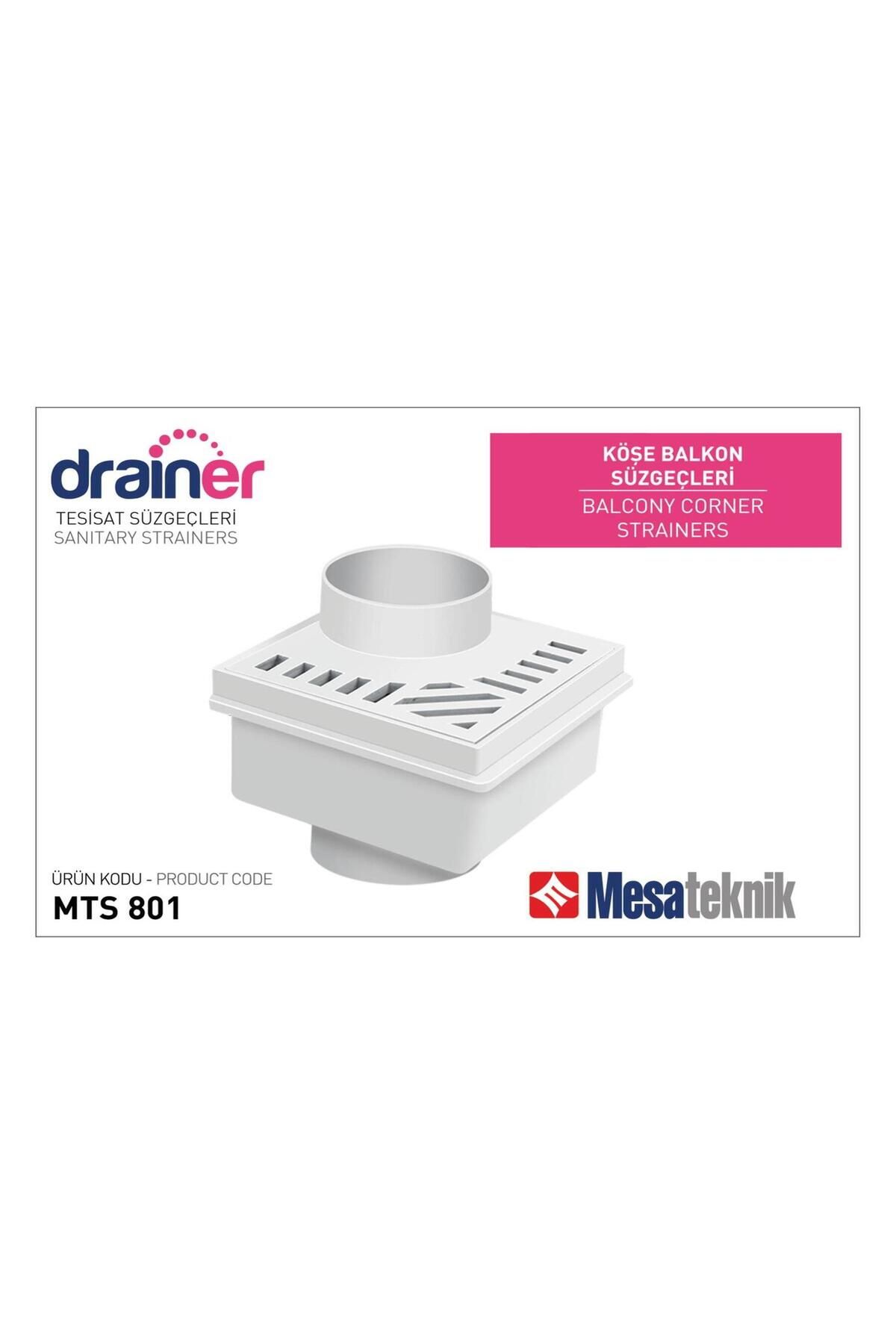 Mesateknik 100 KÖŞE BALKON SÜZGECİ