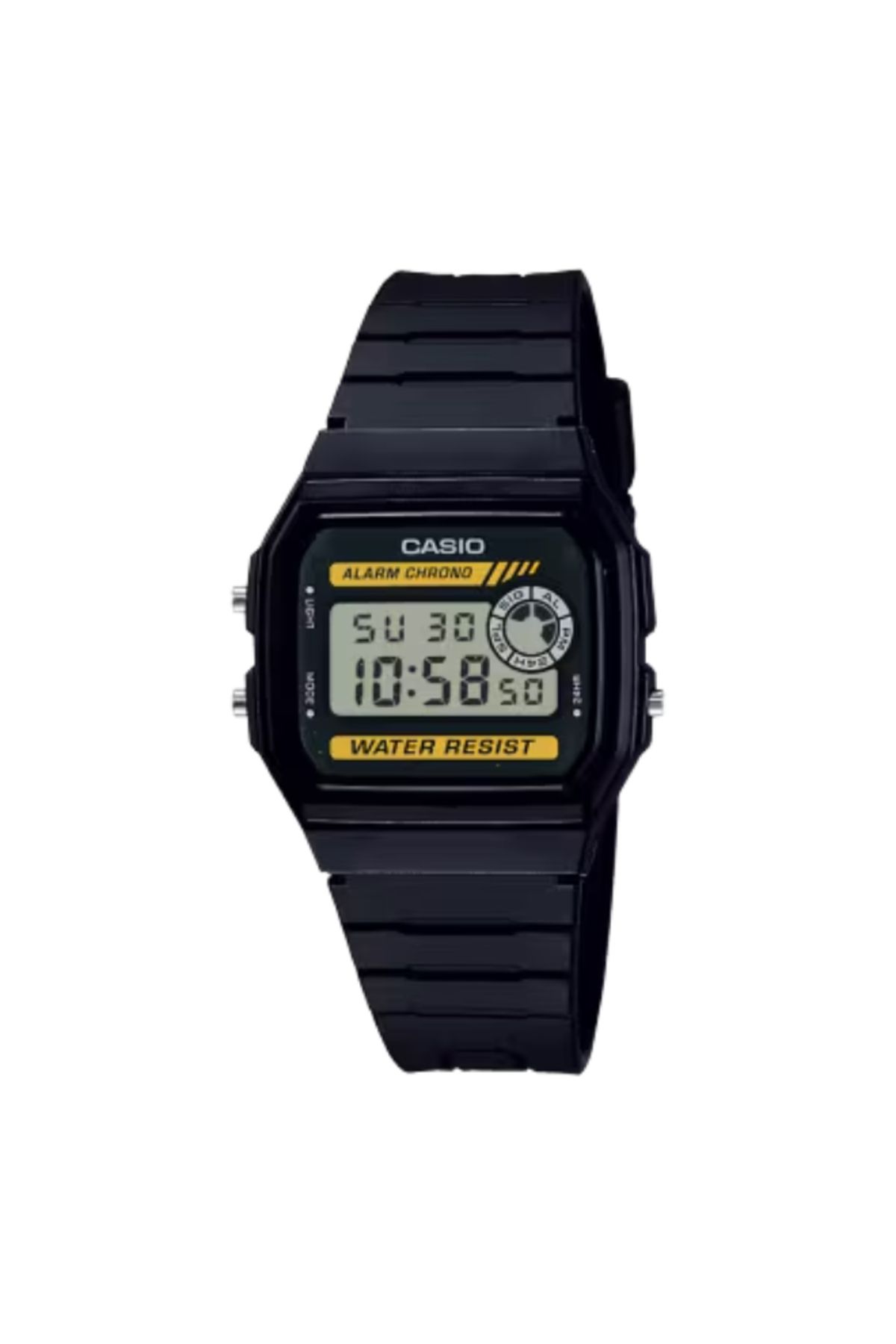Casio-CASIO Unisex's Digital Black Dial Watch - F-94WA-9DG 1