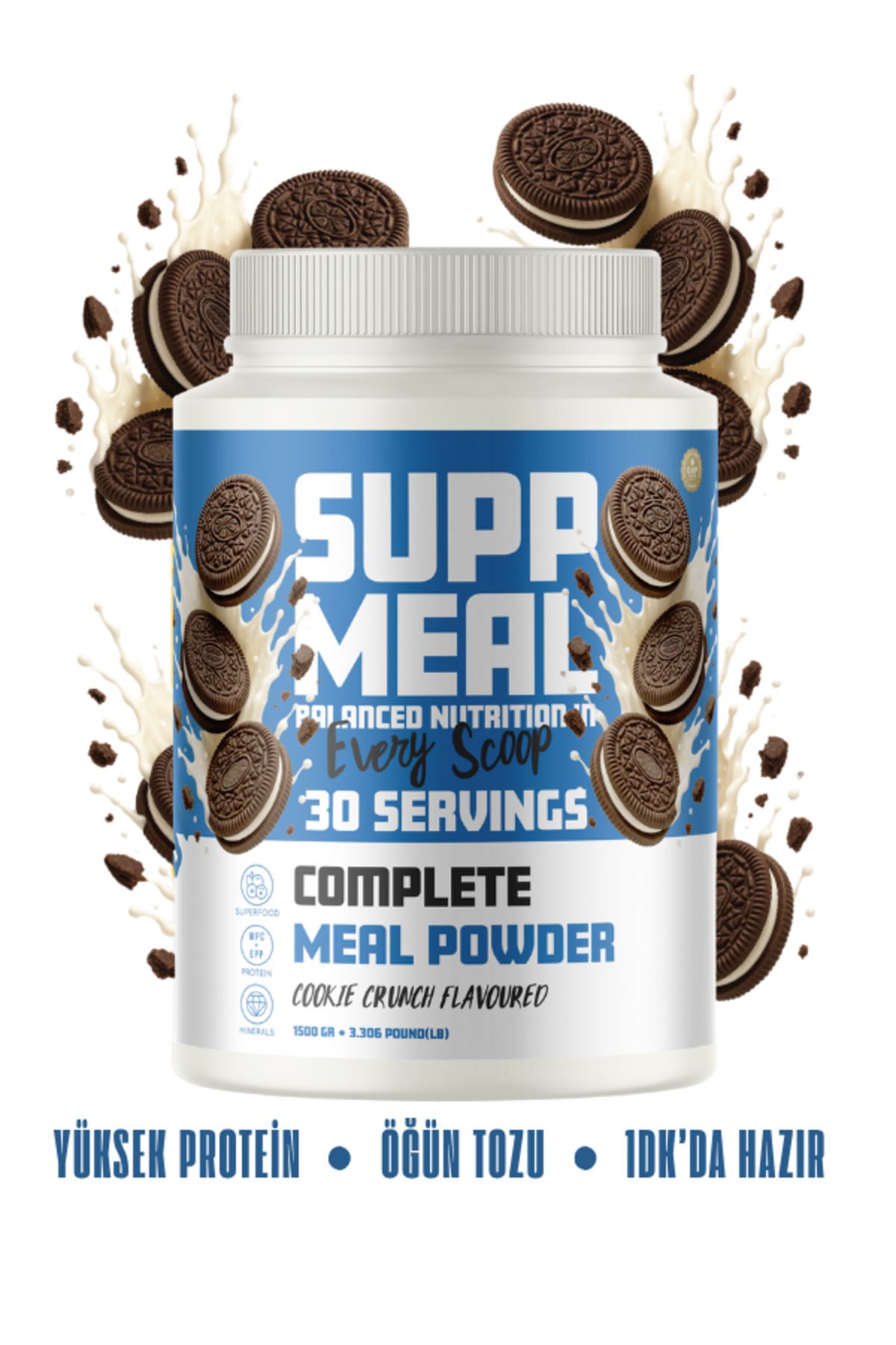 DR SUPPLEMENT SUPPMEAL ÖĞÜN TOZU 1500 GR 30 SERVİS