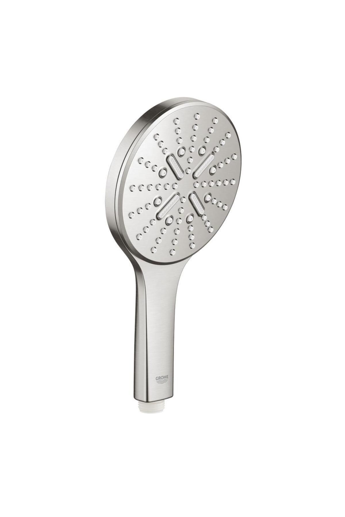Grohe Rainshower Smartactive 130 El Duşu 3 Akışlı SuperSteel - 26574DD0