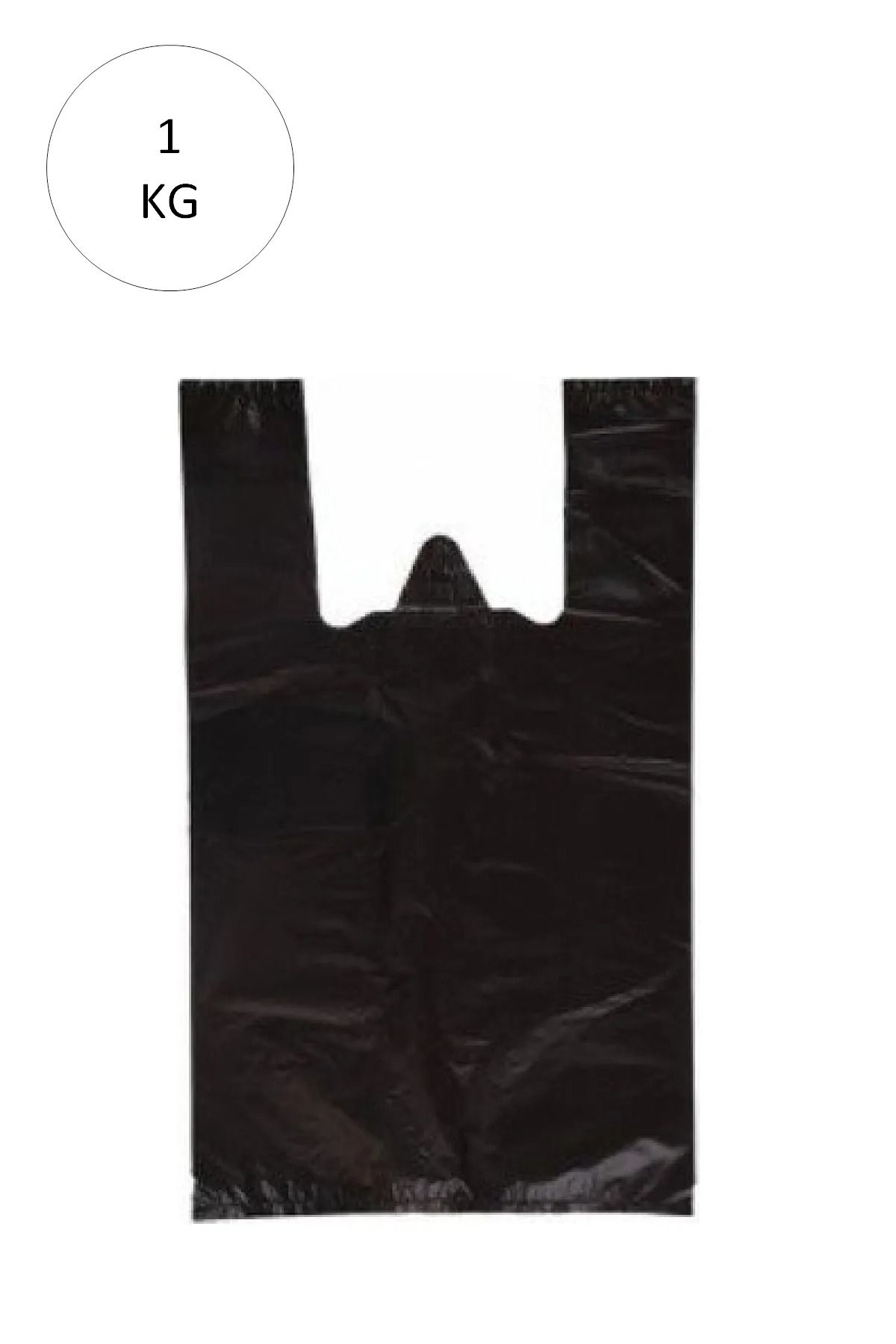 Serero Siyah Atlet Poşet Battal Boy 40x75 cm Takriben 23 Adet 1 Kg