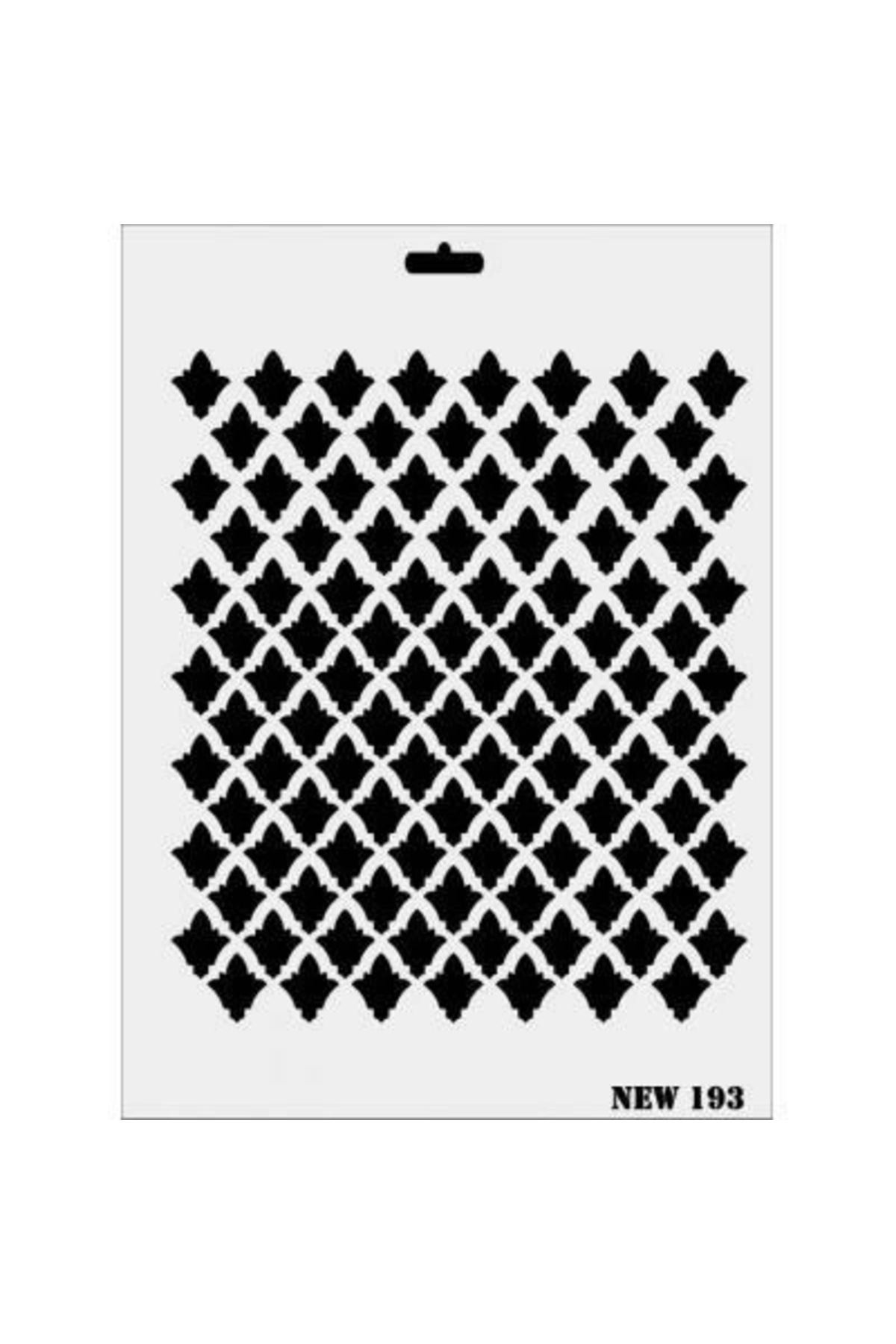 minaydan New Seri N-193 Stencil 35x25 cm
