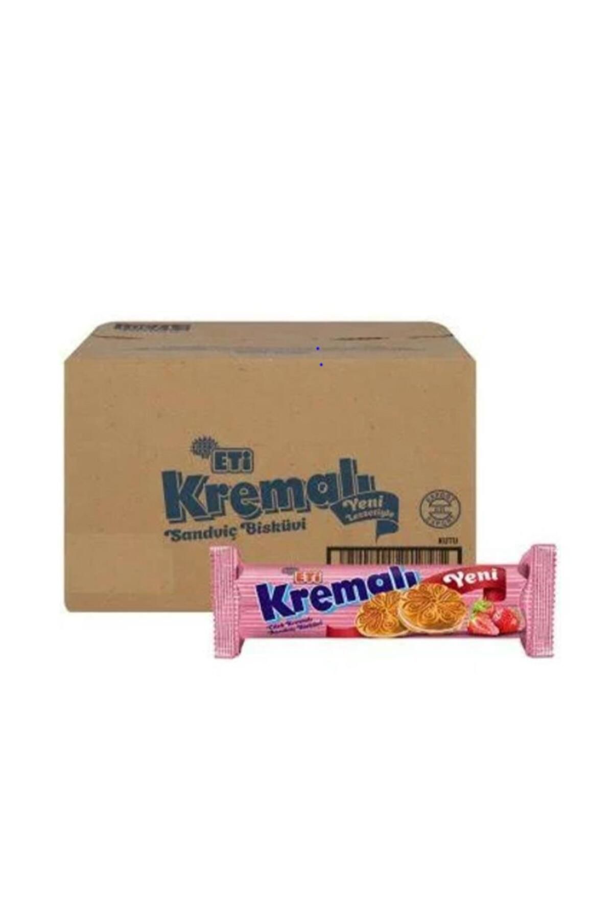 Eti Kremalı Çilekli 61 g x 24 Adet