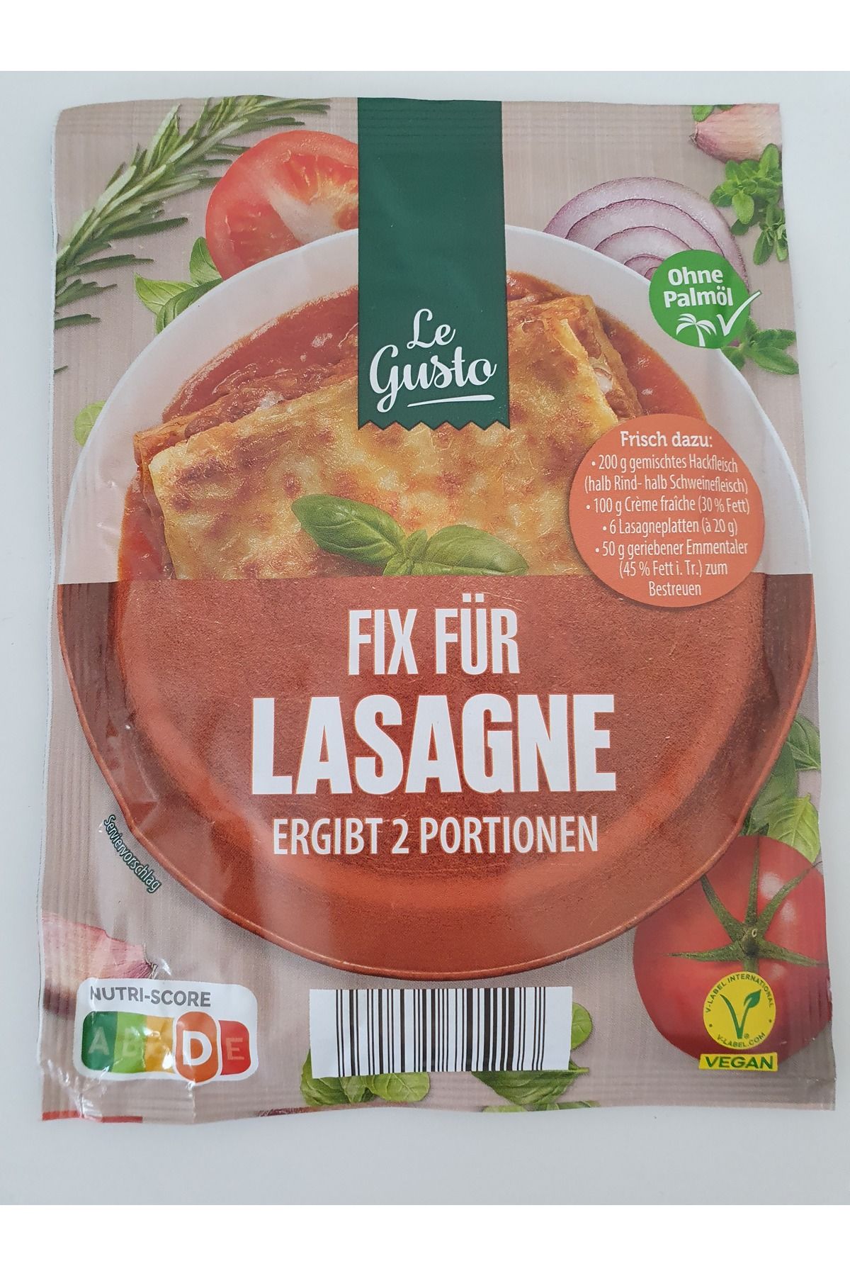 ALDİ LE GUSTO FİX FÜR LASAGNE