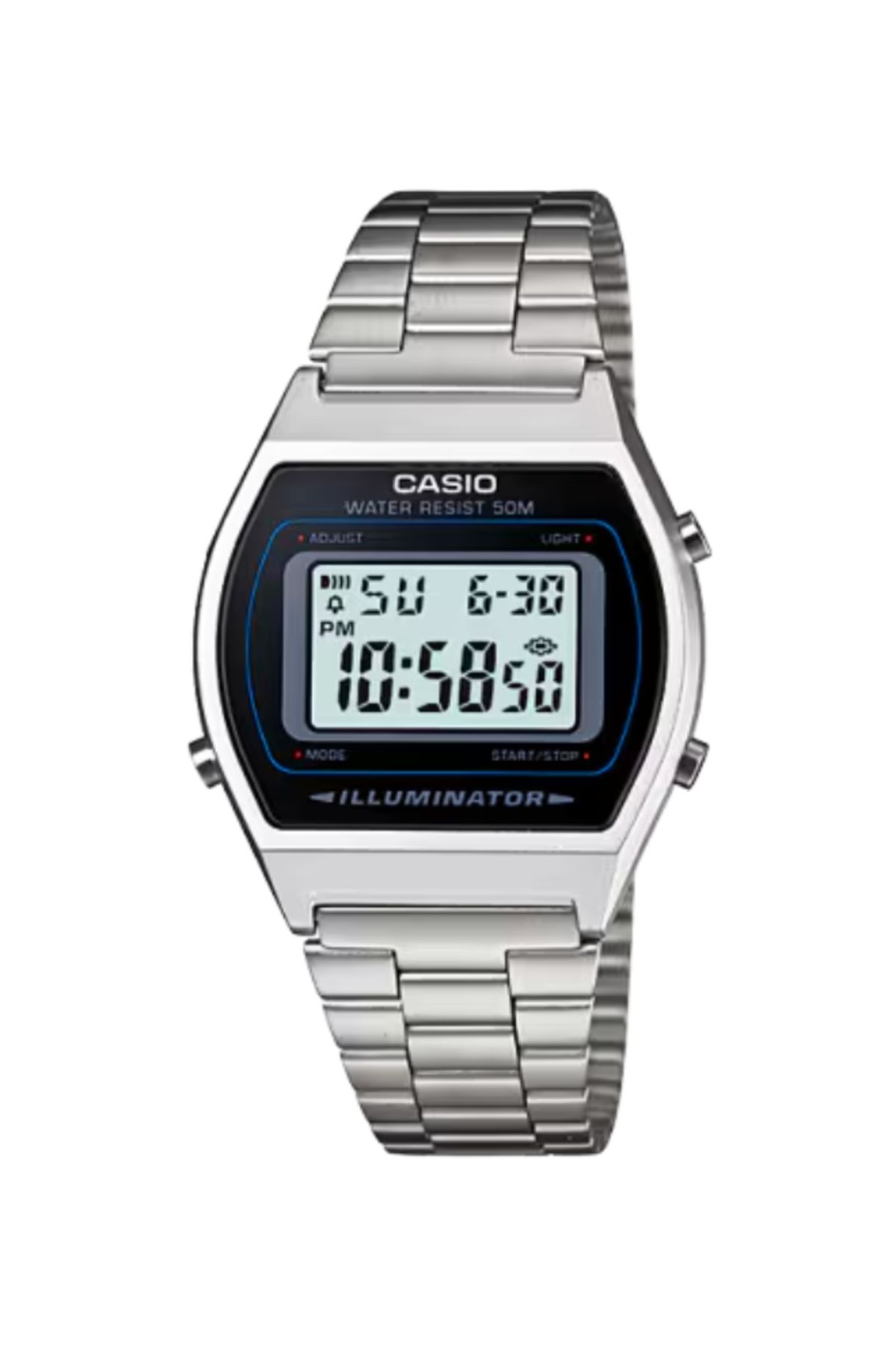 Casio-CASIO Women's Digital Black Dial Watch - B640WD-1AVDF 1