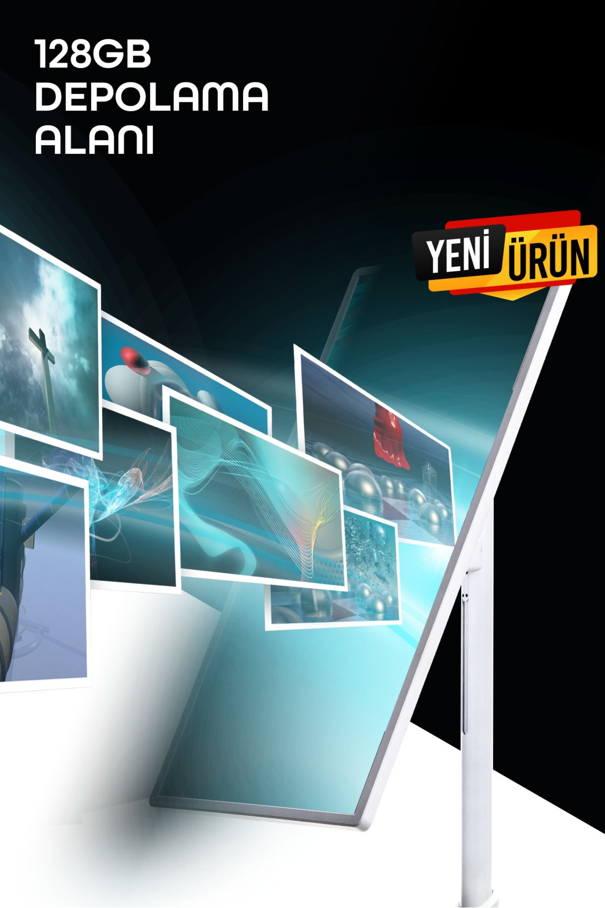 EVAIO Plus 32 inç 80 Ekran FHD Taşınabilir Android Smart LED Ekran