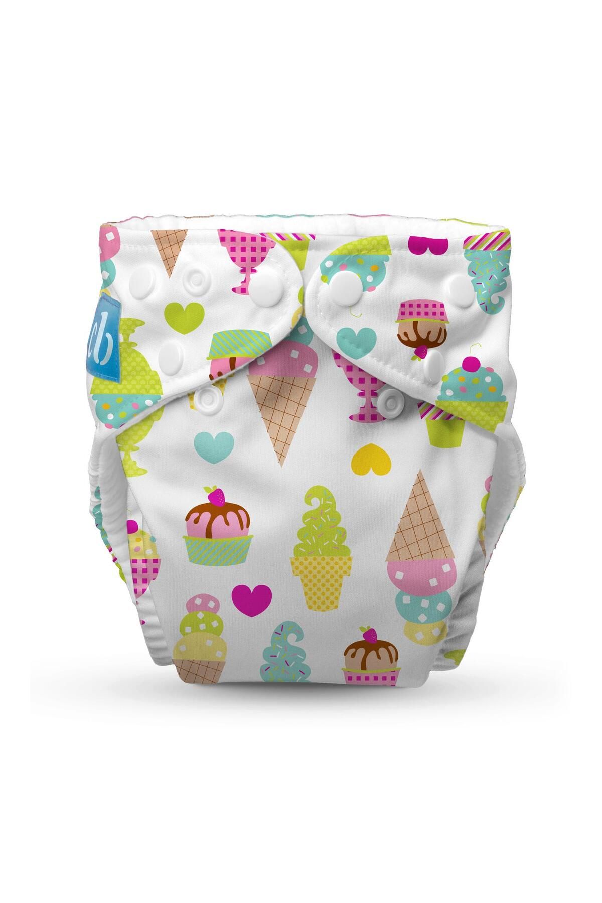 Charlie Banana Yıkanabilir Bebek Bezi, Standart Beden 0-36ay, GELATO