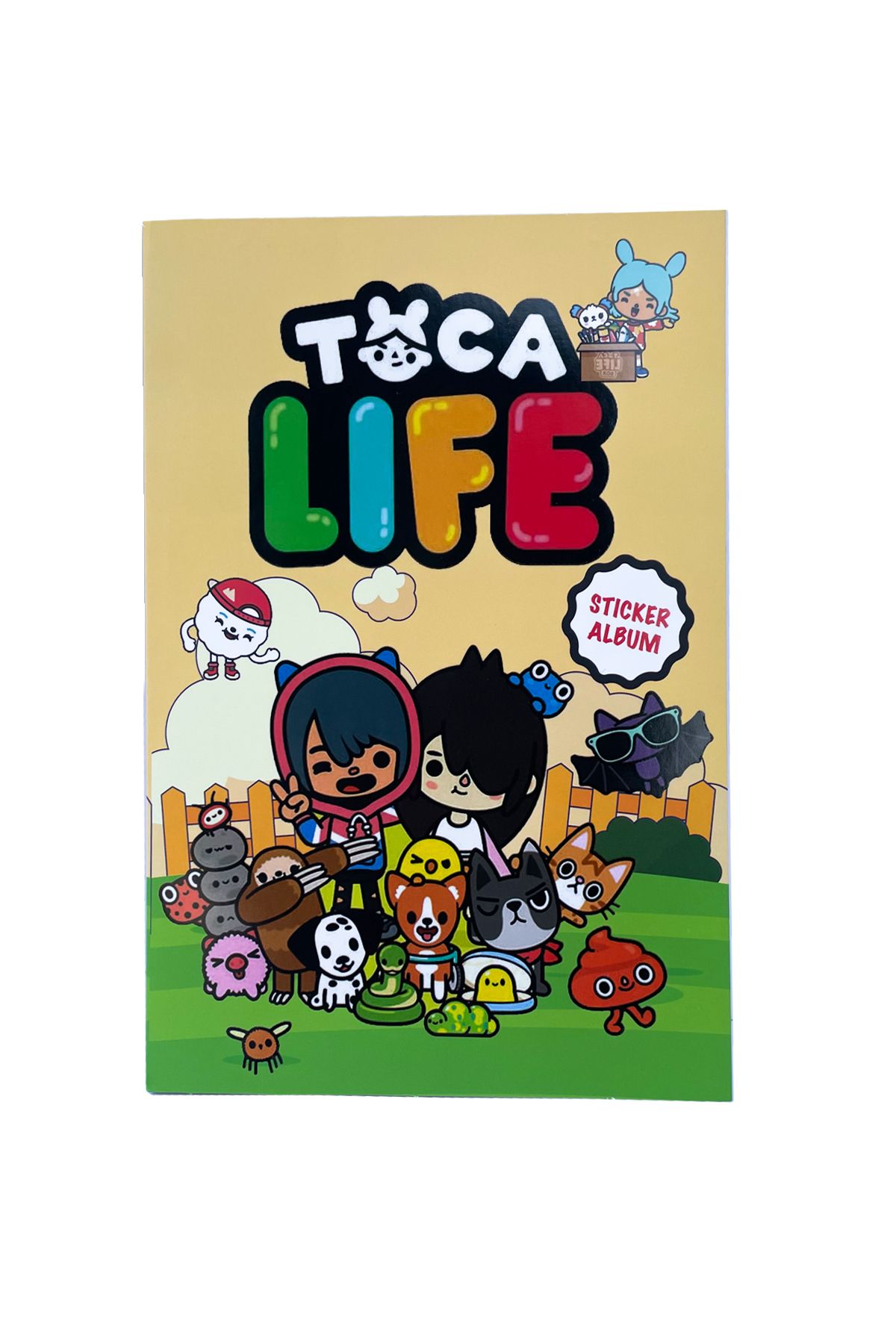 Papağan Toca Boca Sticker Defter