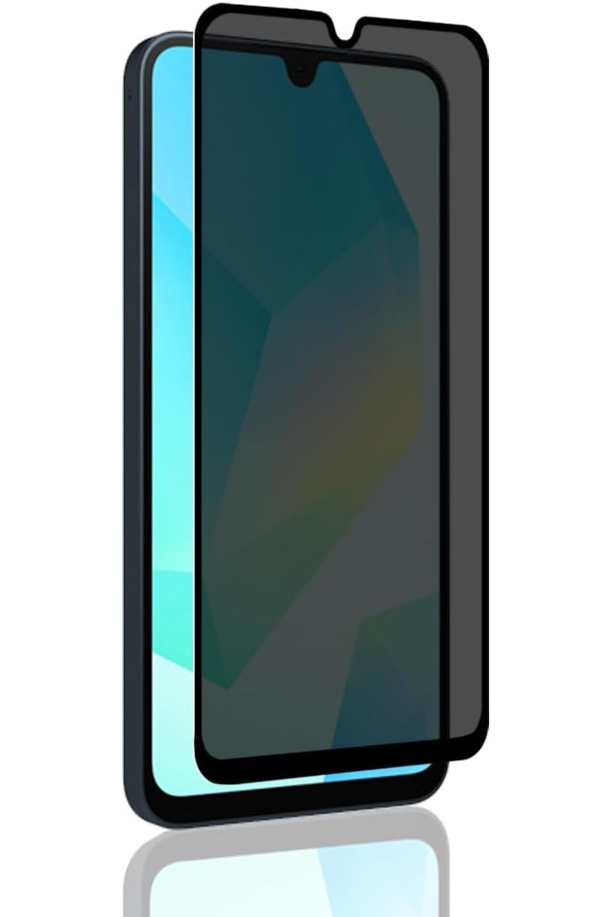 aheaks Samsung Galaxy A16 için Hayalet Ekran Koruyucu Nano Cam, Gizlilik Koruması, Çizilmez, Kabarcıksız