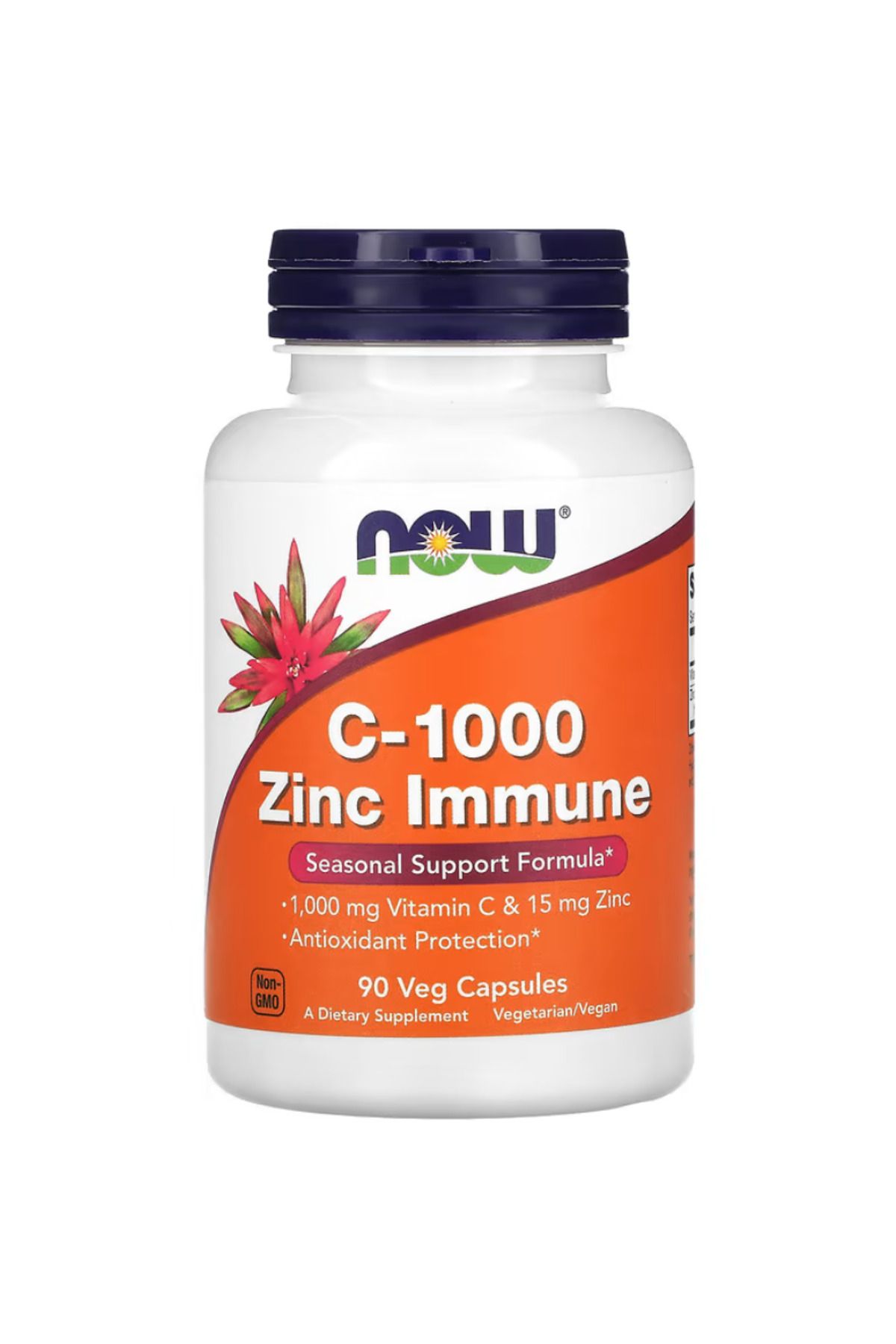 Now Foods , C-1000 Zinc Immune, Vitamin C, 1,000 mg & Zinc, 15 mg , 90 Veg Capsules
