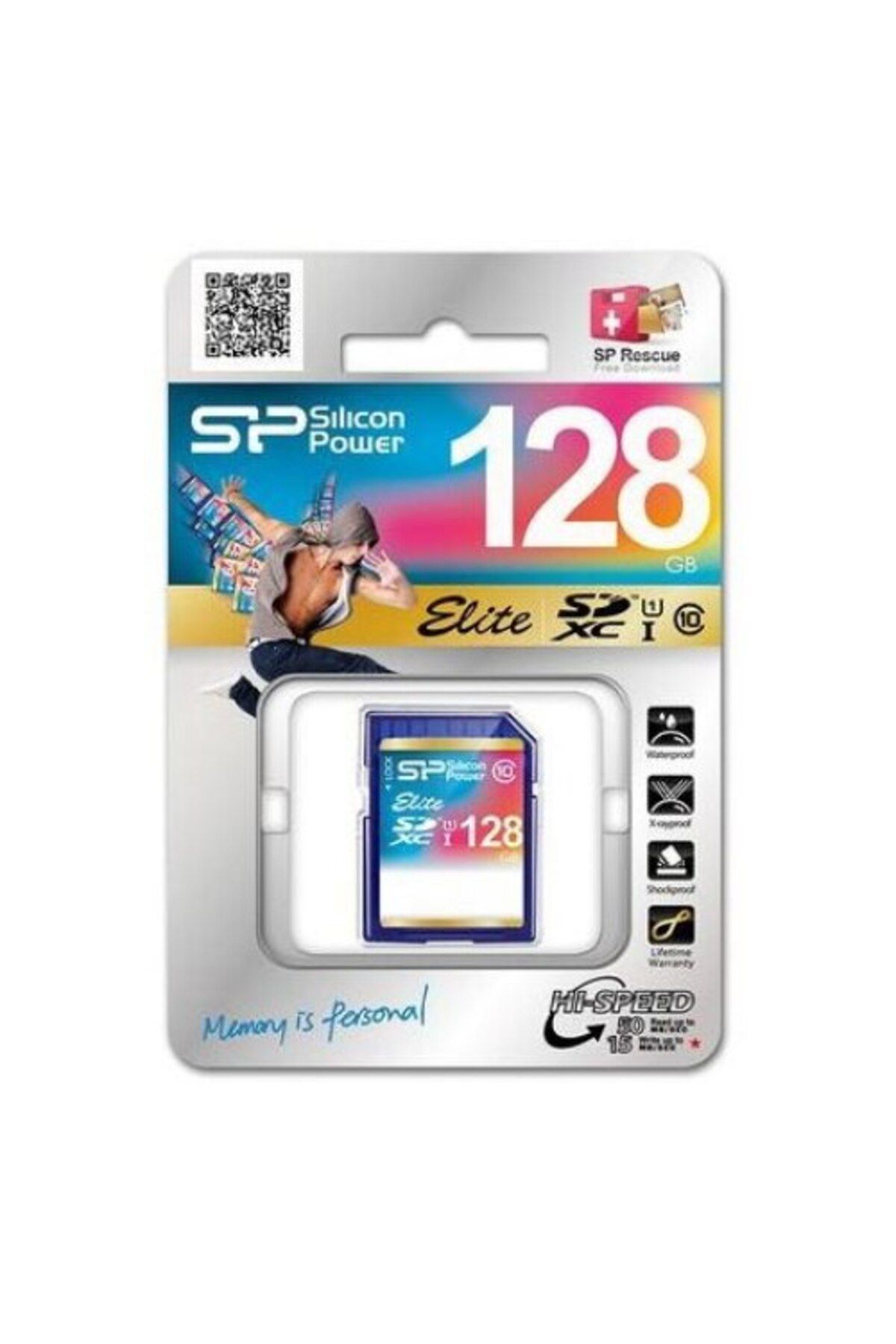 Silicon Power-SDX Memory Card 128GB Class 10 2