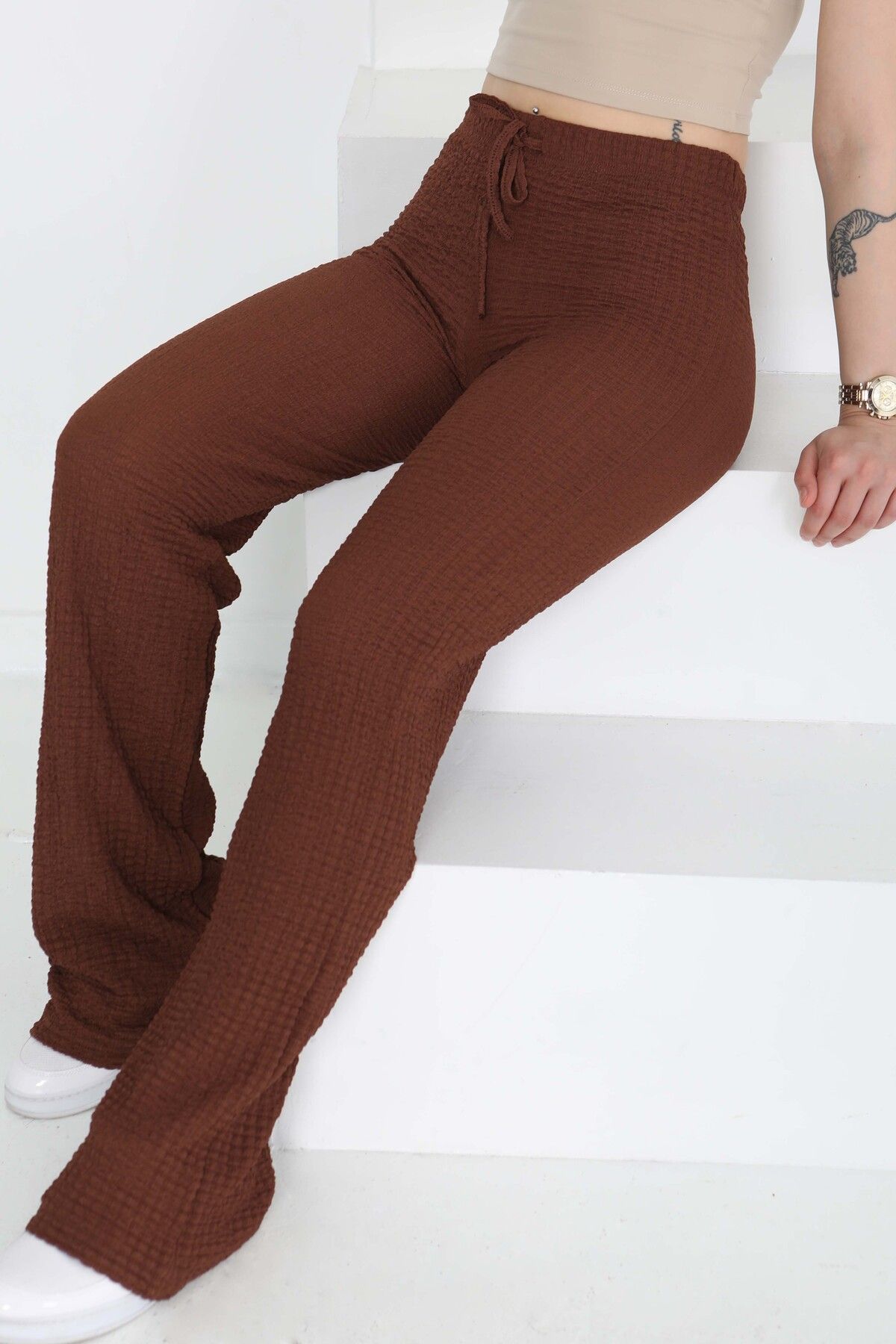 TOFİSA Salaş Pantolon Kahve - 27276