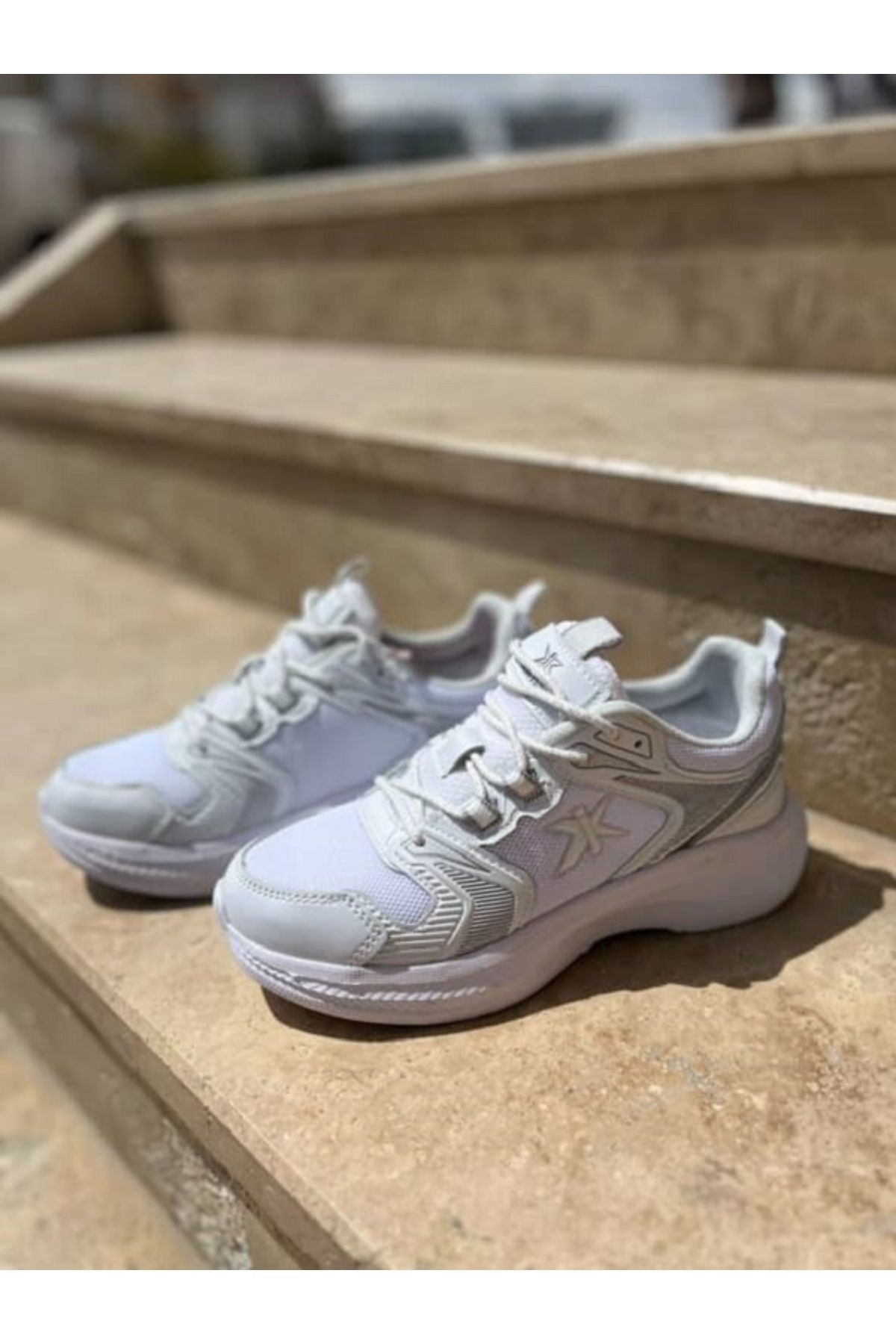 SporFit Shoes jumax Kadın Beyaz Spor Ayakkabı