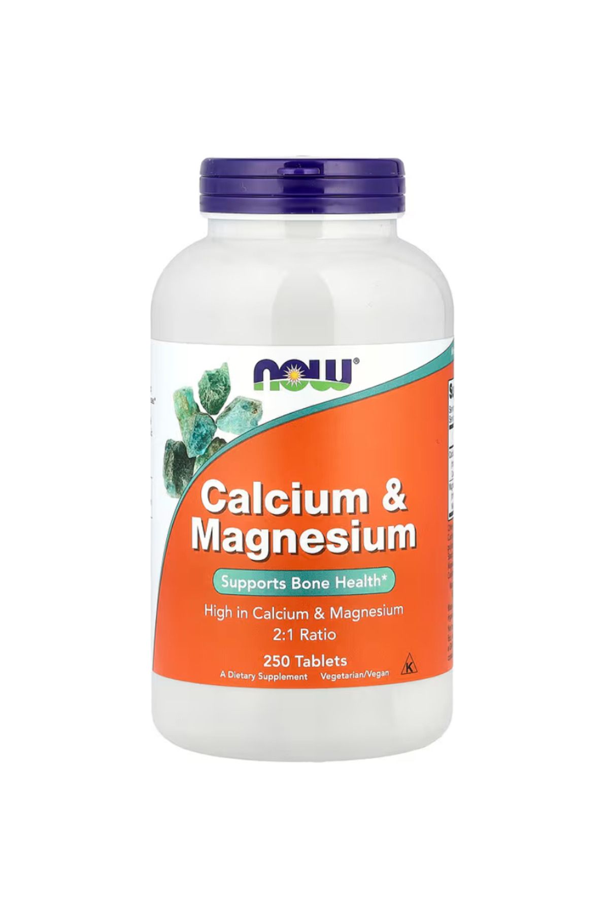 Now Foods , Calciumm, & Magnesium, 250 Tablets