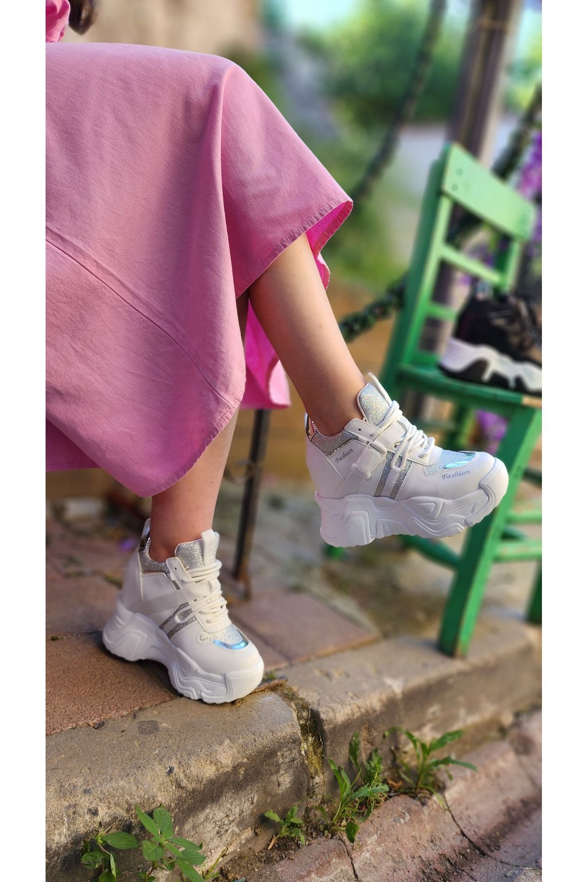 Shero shoes KADIN LİNA GİZLİ DOLGU SPOR AYAKKABI