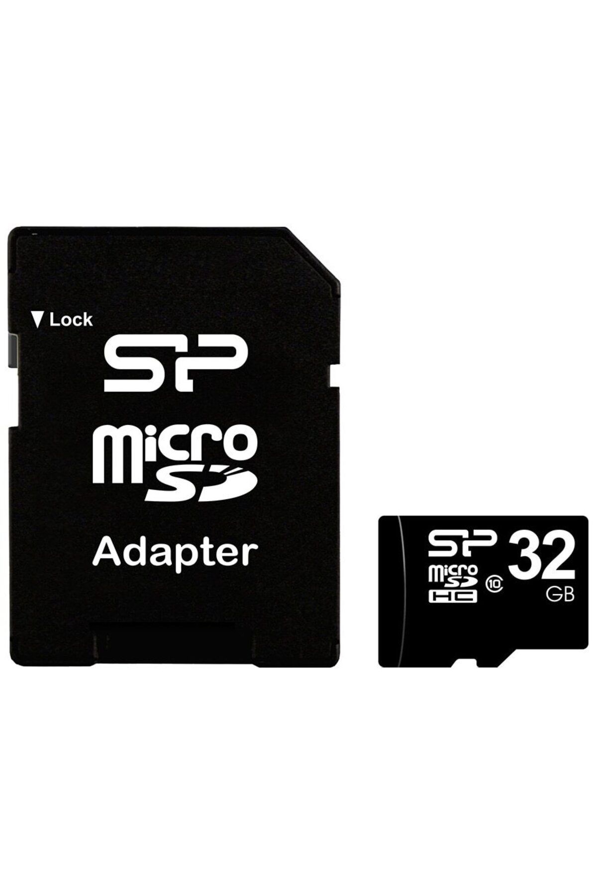 Silicon Power-Silicon Power MicroSD 32GB Memory Card with SDHC Adapter Class 10 2