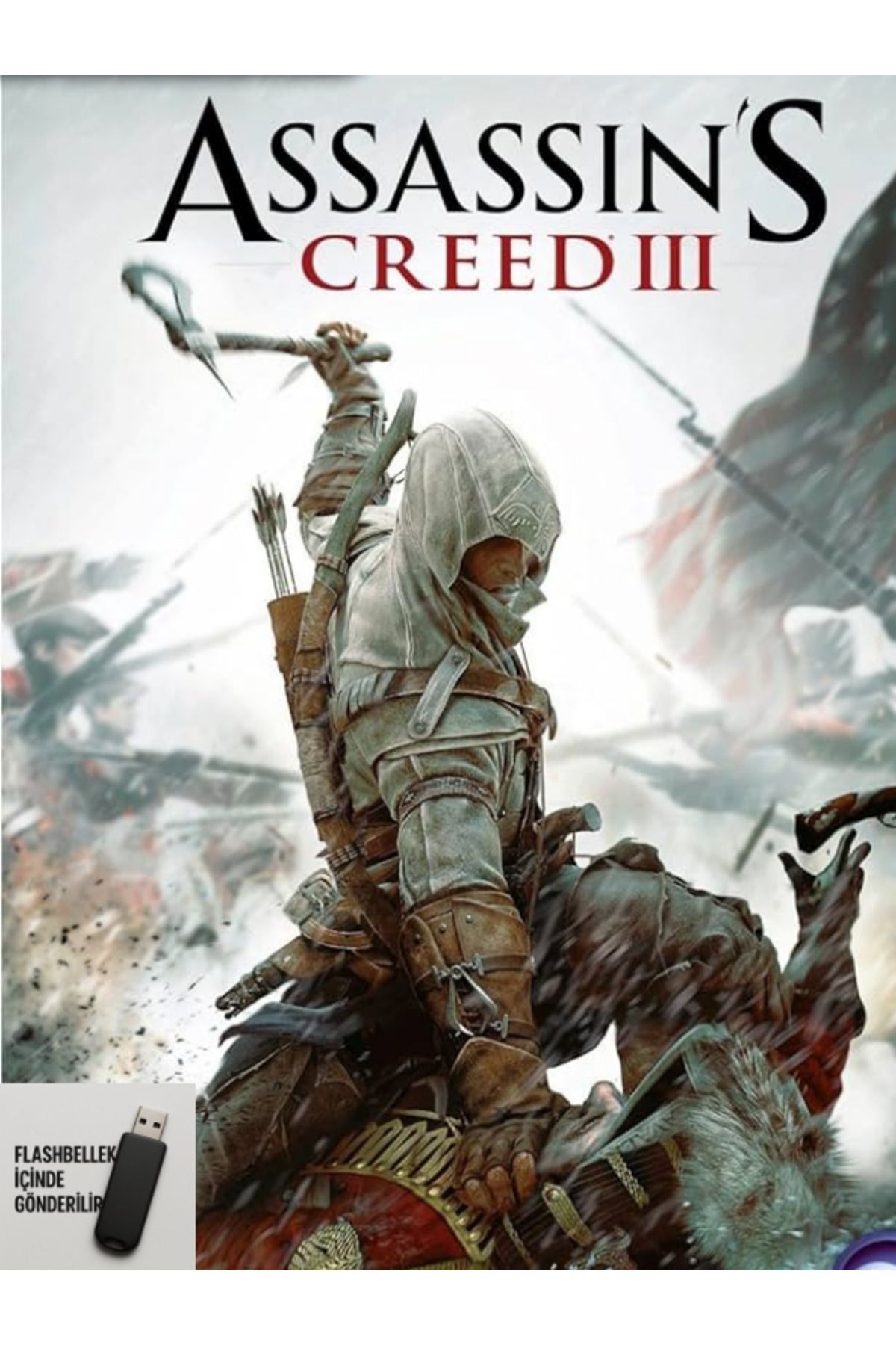 Tigdes 🎮 Assassin's Creed 3 PC Oyunu | Kuruluma Hazır Flash Bellek | Windows Uyumlu Aksiyon
