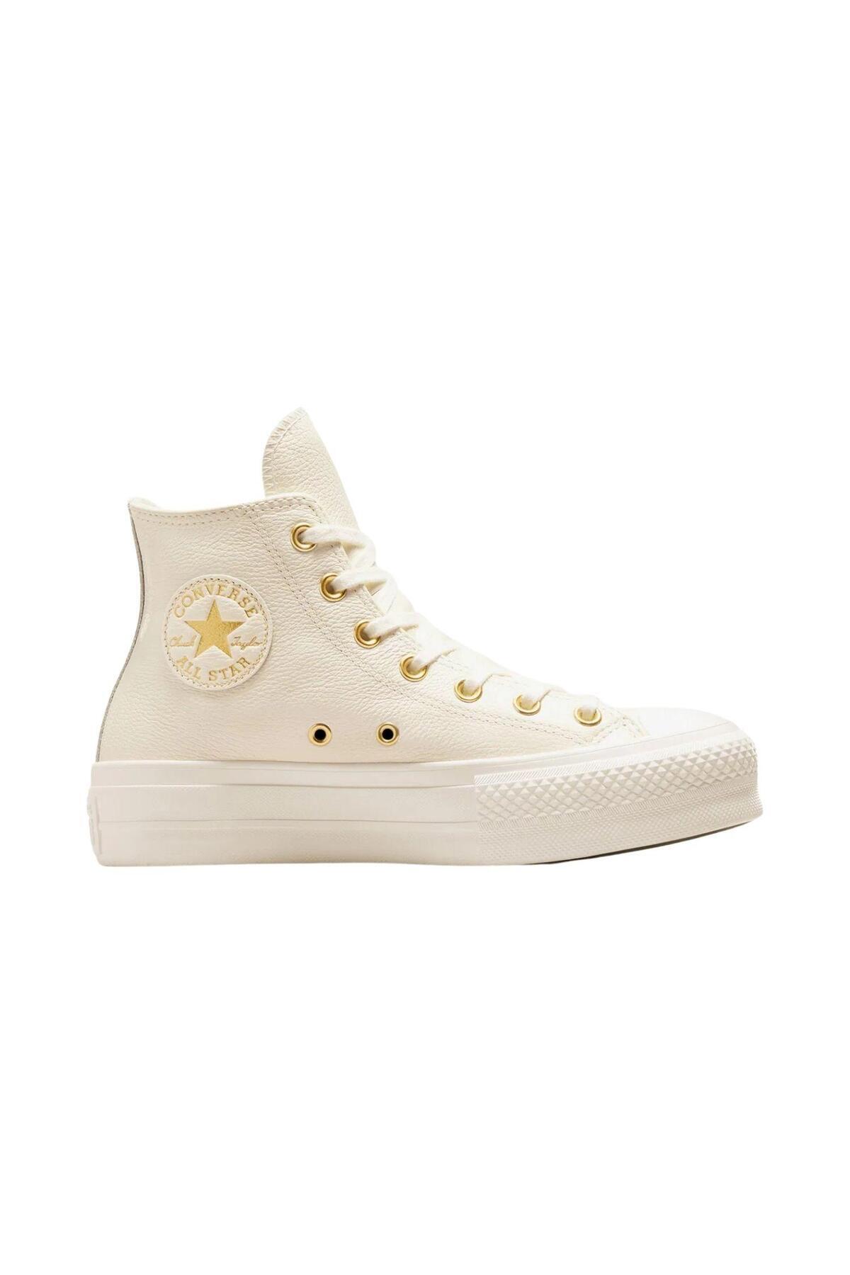 کانورس کفش راحتی زنانه بژ چاک تیلور آل استار لیفت کفش زنانه LS SHOES A12764C