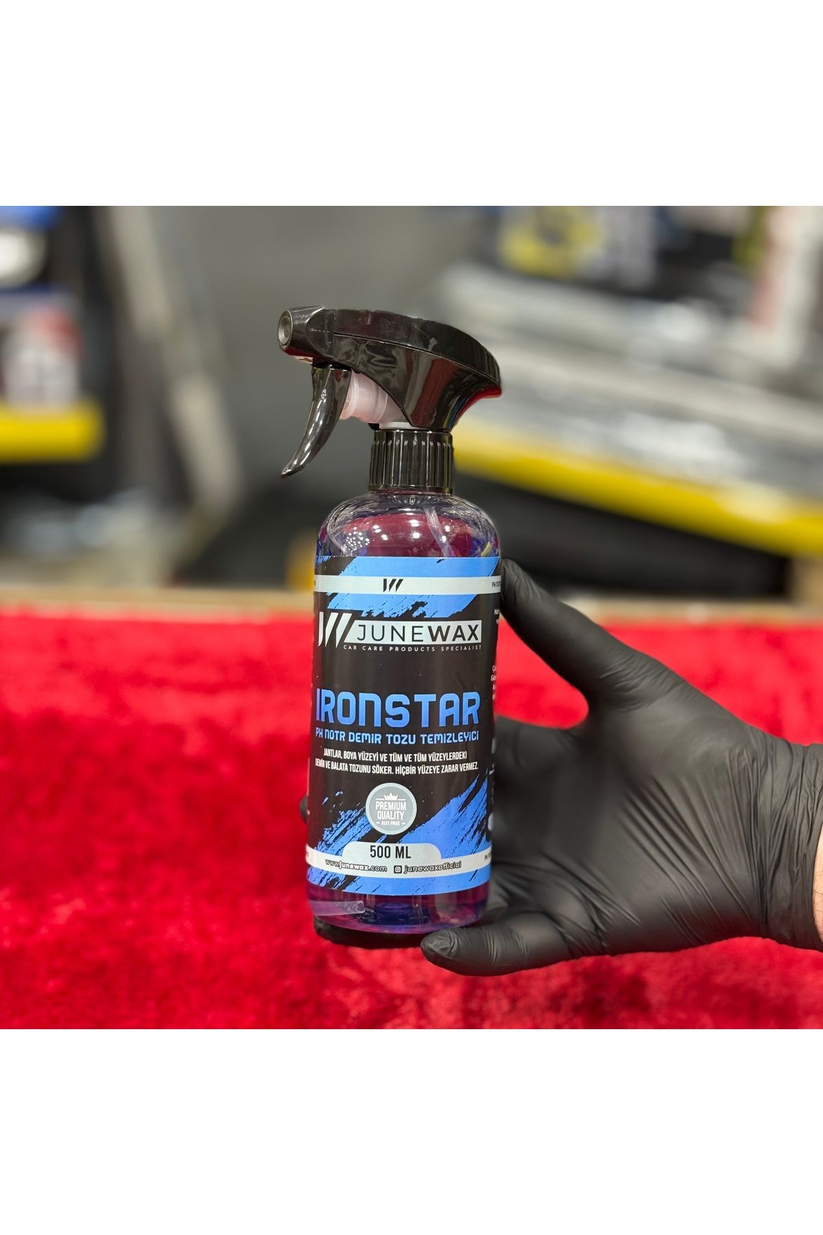 Korkmaz Oto Market & Aksesuar Junewax Demir Tozu Temizleyizi 500 ML