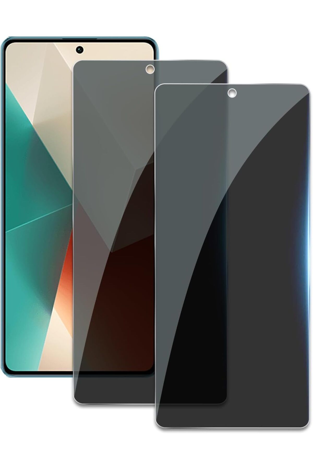 aheaks Xiaomi Redmi Note 13 Nano Cam Hayalet Ekran Koruyucu 9H Sertlik Parmak İzi Önleyici, Kabarcıksız