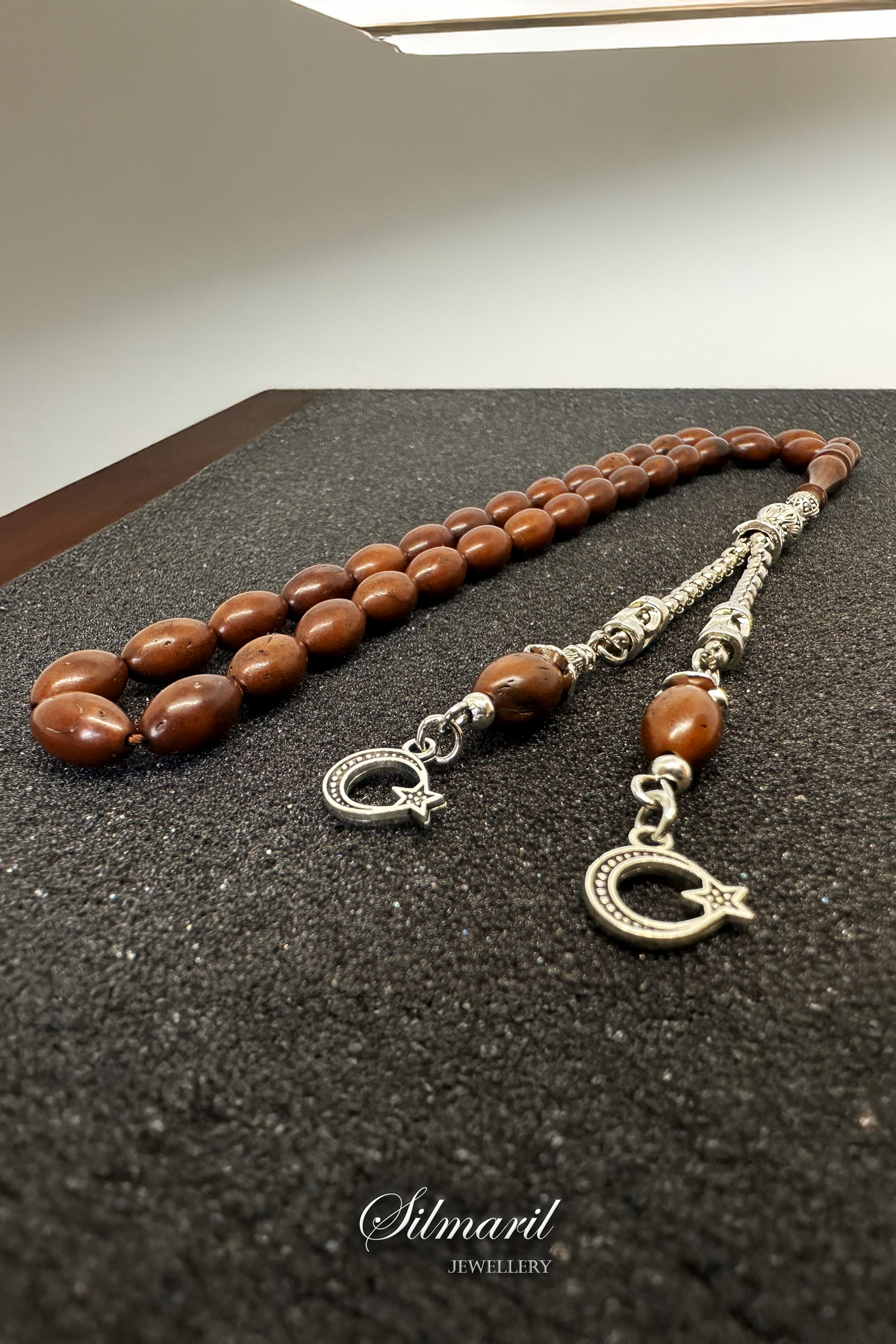 Doğal Kuka Meyvesinden Üretilen Antibakteriyel Kuka Tespih - Çift Püsküllü — Silmaril Store — Kuka (4)