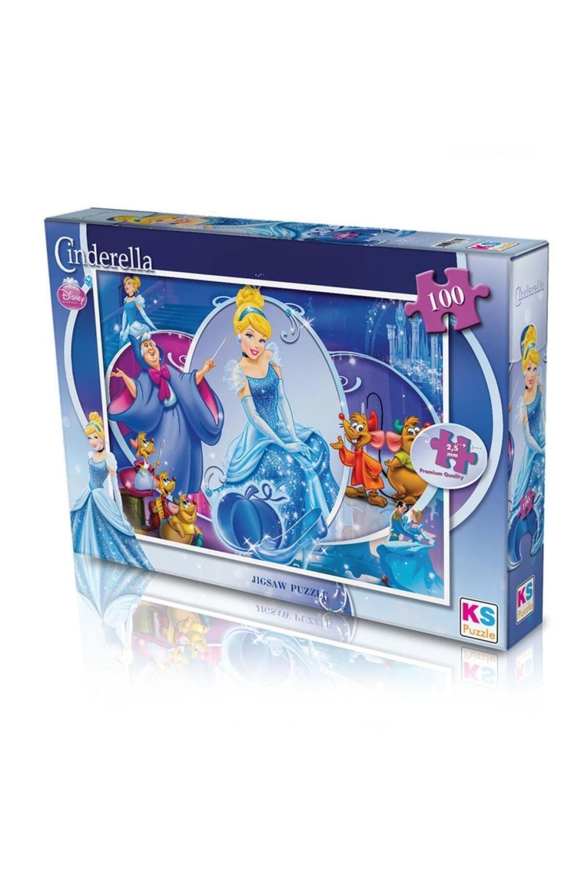 Yuba Avm Nessiworld KS Cinderella 100 Parça Puzzle