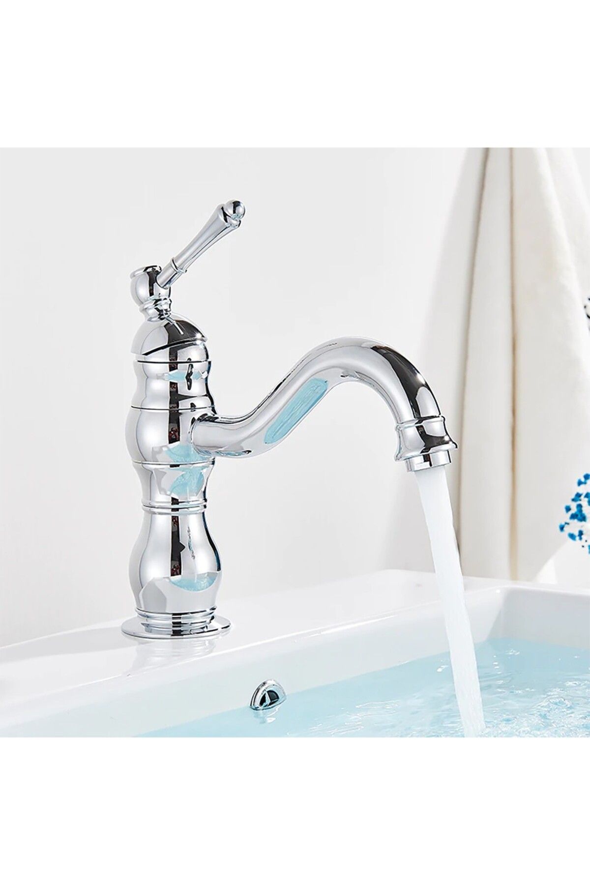 sdk armatür SDK ARMATÜR Kısa Krom Lavabo Bataryası