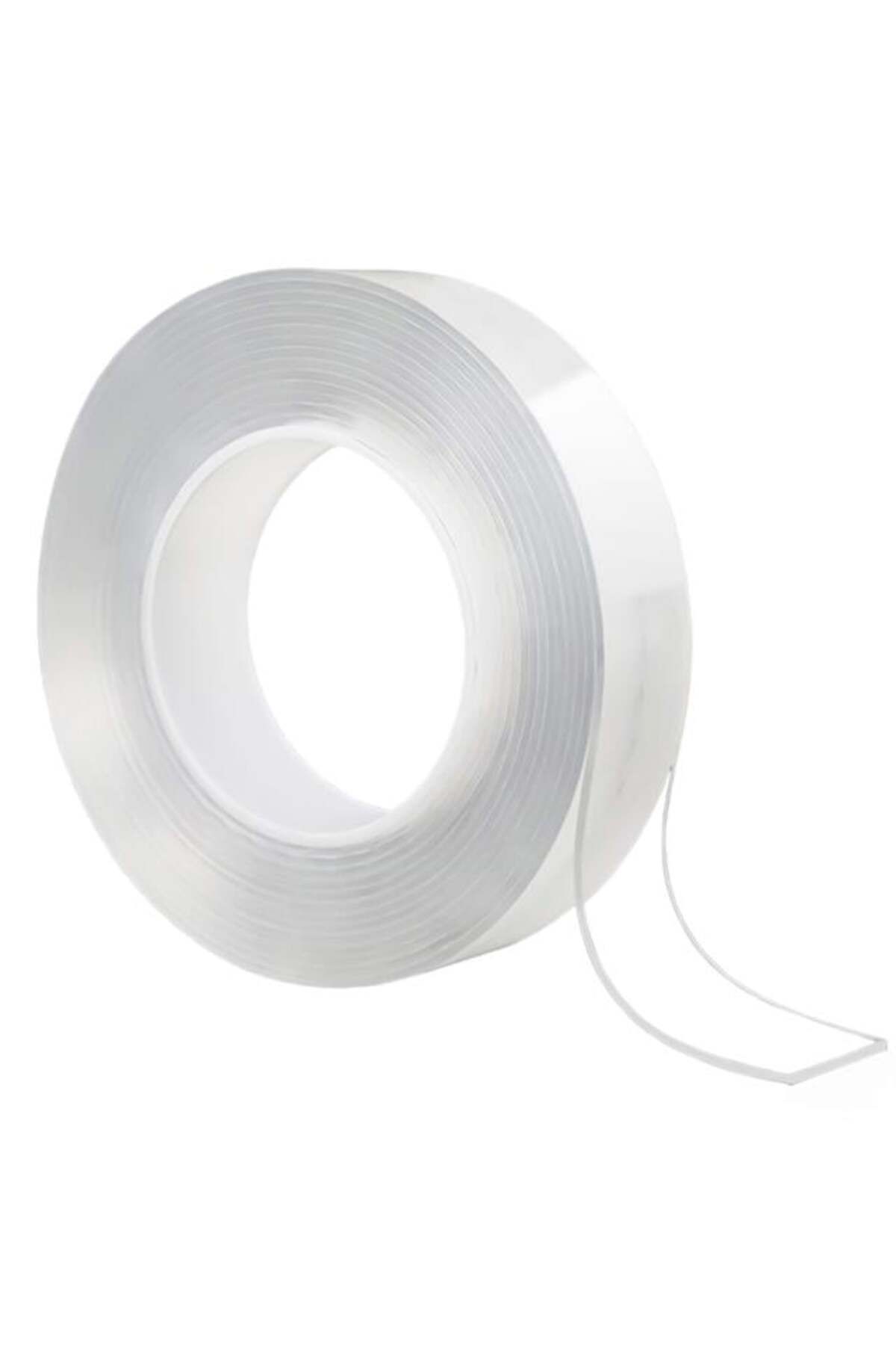 TimeStart Sunup 30mm 3 Metre Çift Taraflı Nano Teknoloji Süper Yapıştırıcı Şeffaf Bant