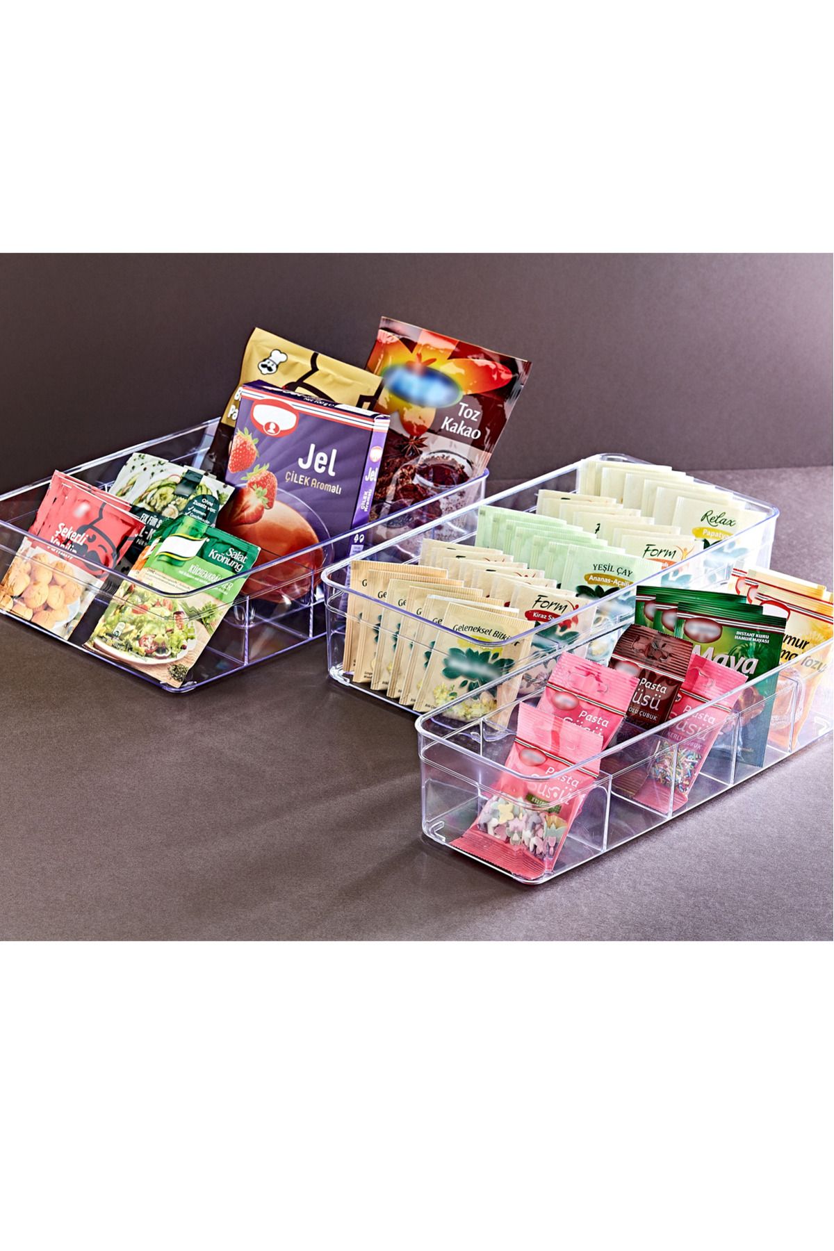 Serero Clear 5 Bölmeli Organizer Orta Boy 1 Adet Royaleks-EP-638