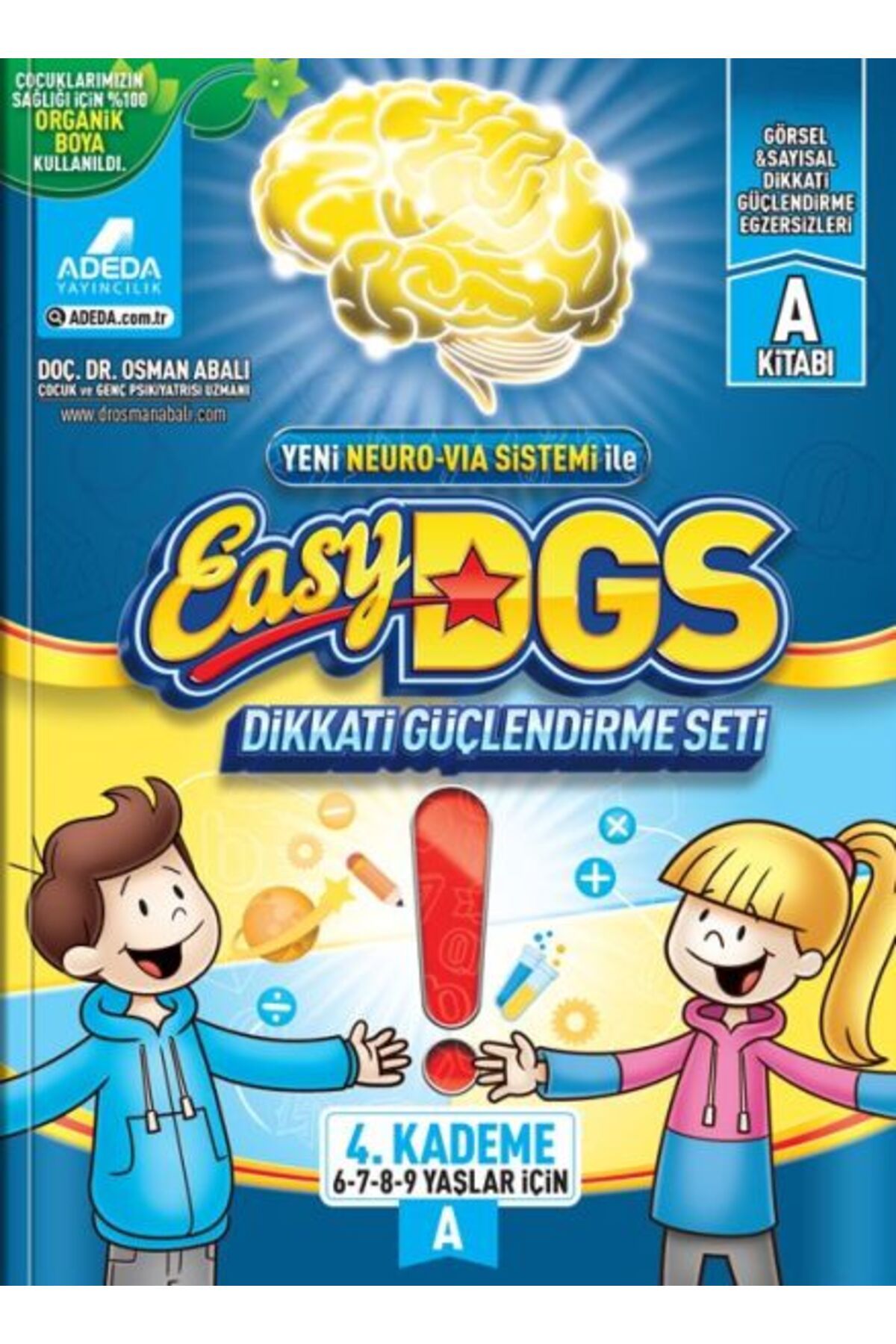 Abm Yayınevi EASY Dikkati Güçlendirme Seti 6-9 yaş A Kitapçığı