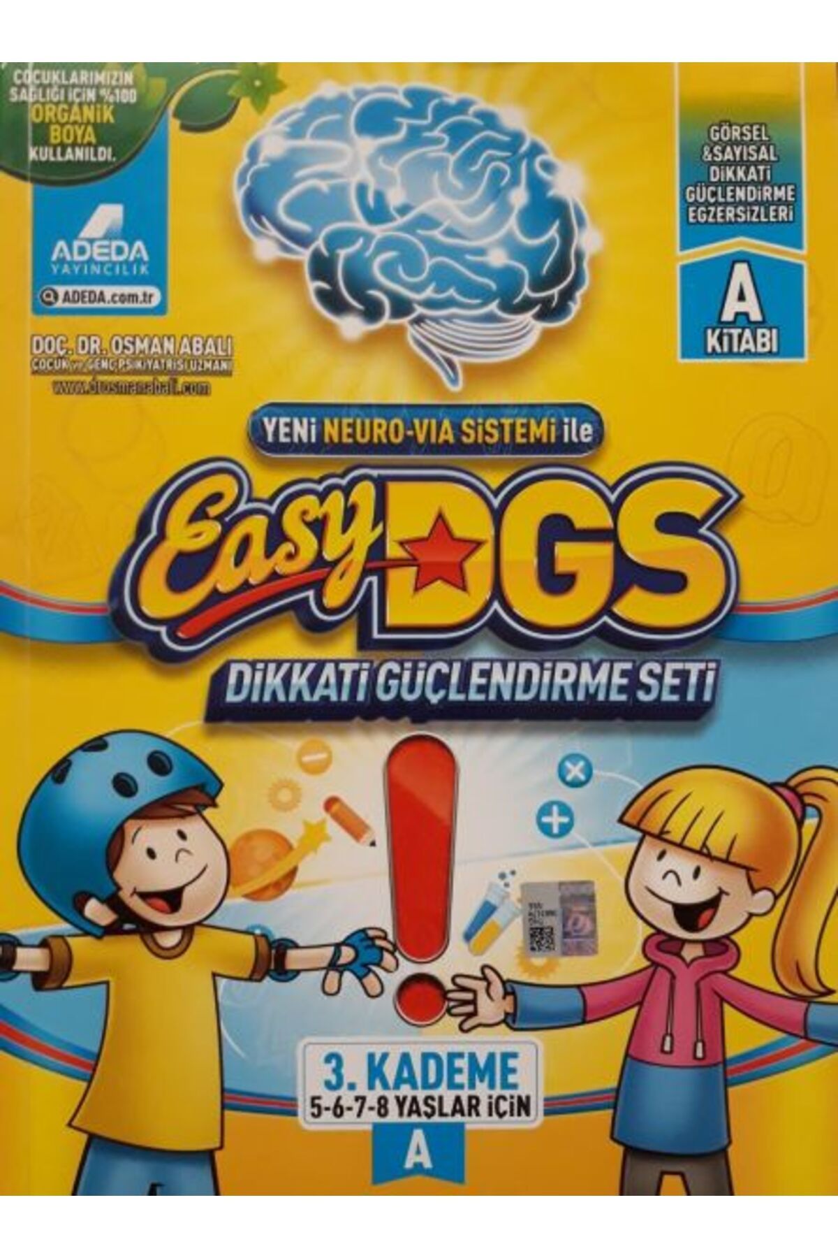 Abm Yayınevi EASY Dikkati Güçlendirme Seti 5-8 yaş A Kitapçığı