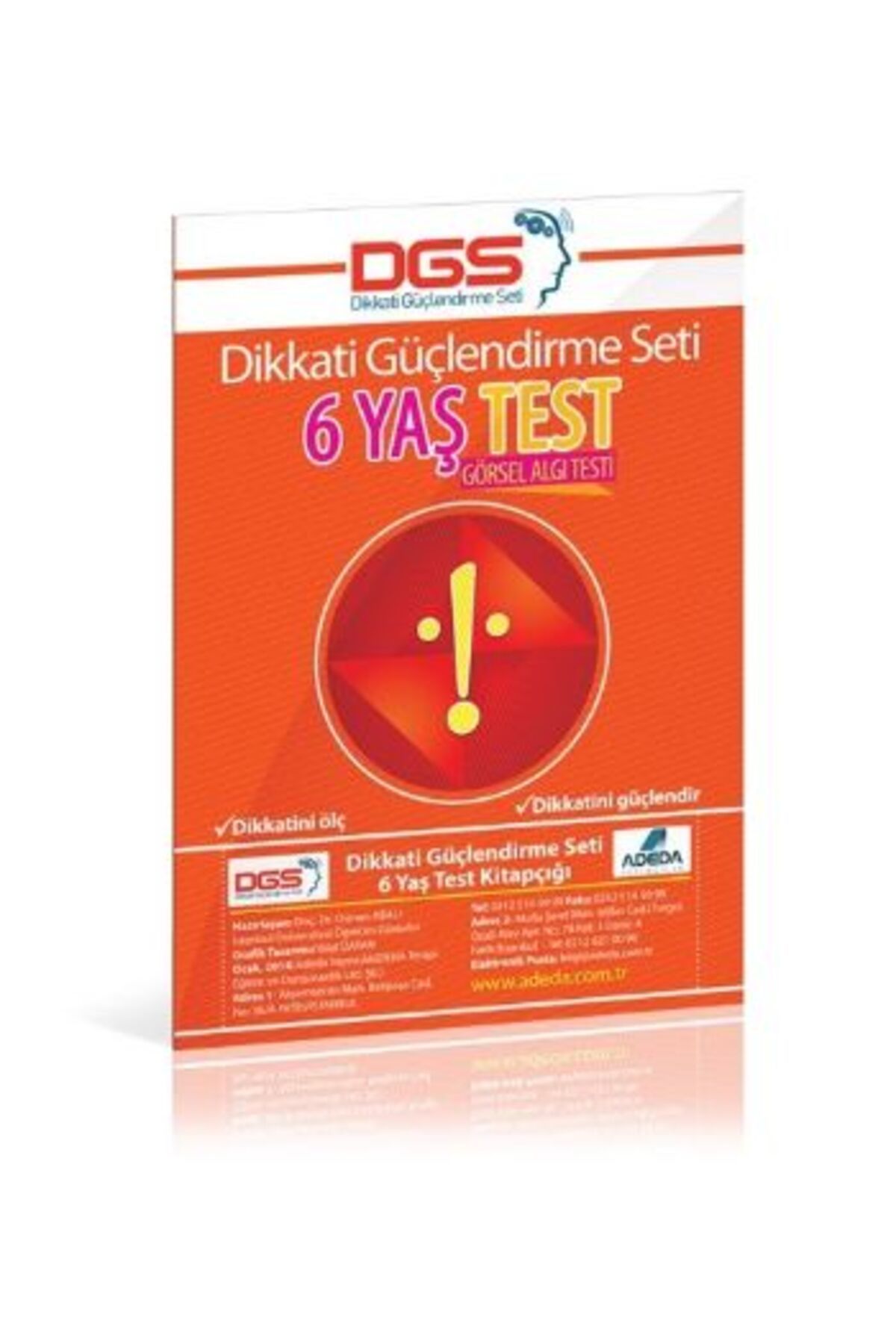 Abm Yayınevi Dikkati Güçlendirme Seti 6 Yaş Test