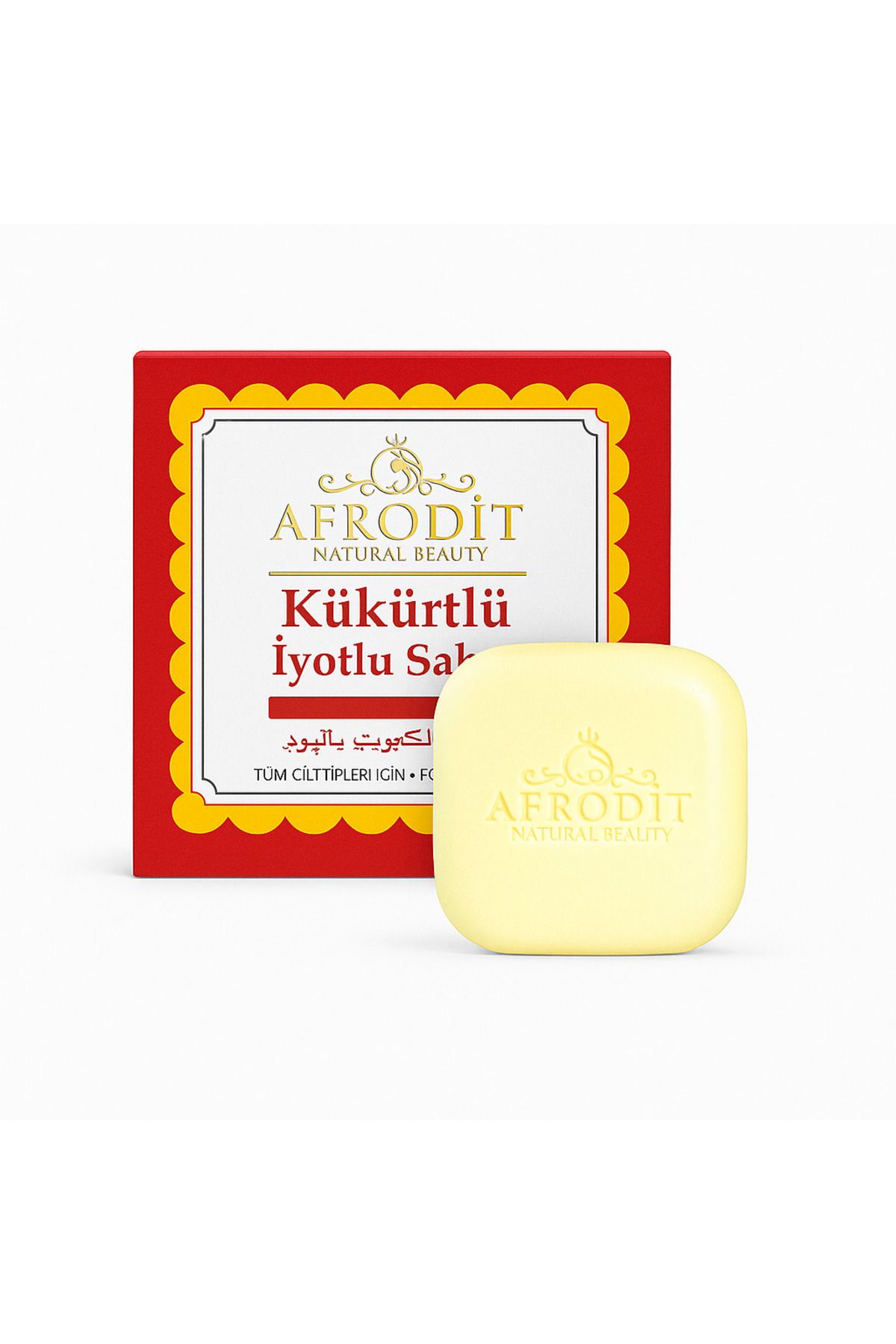 Krk Gıda Kükürtlü İyotlu Sabun – Arındırıcı Cilt Bakımı (100g)
