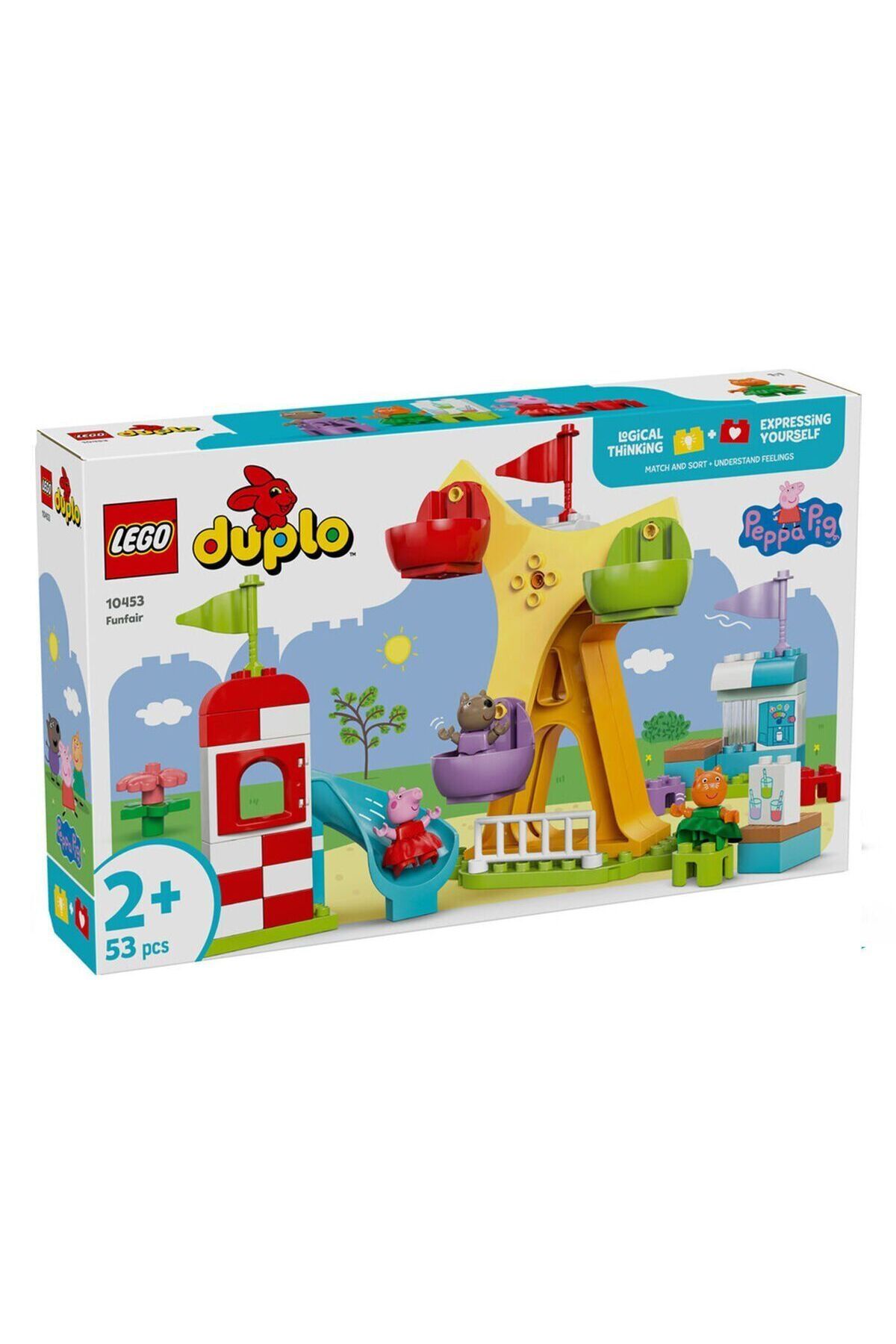 TimeStart 10453 Eğitici Duplo Lunapark 53 parça +2 yaş
