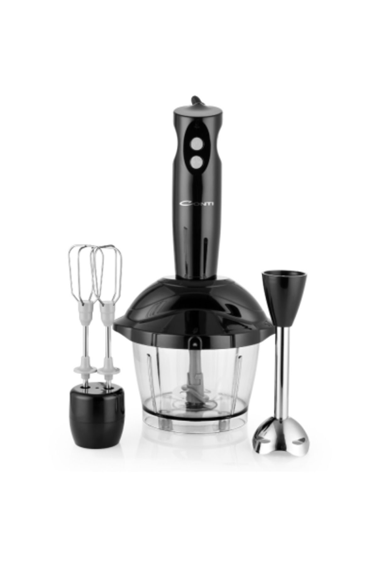 CONTİ CONTİ CMD 208 S MULTİSET 3 LÜ BLENDER SET SİYAH
