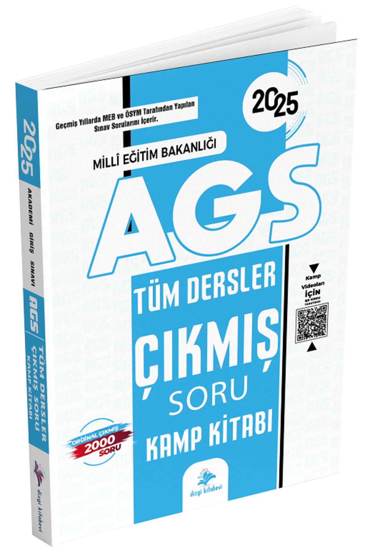 Dizgi Kitap 2025 MEB-AGS Tüm Dersler Çıkmış Soru Kamp Kitabı Dizgi Kitap Yayınları