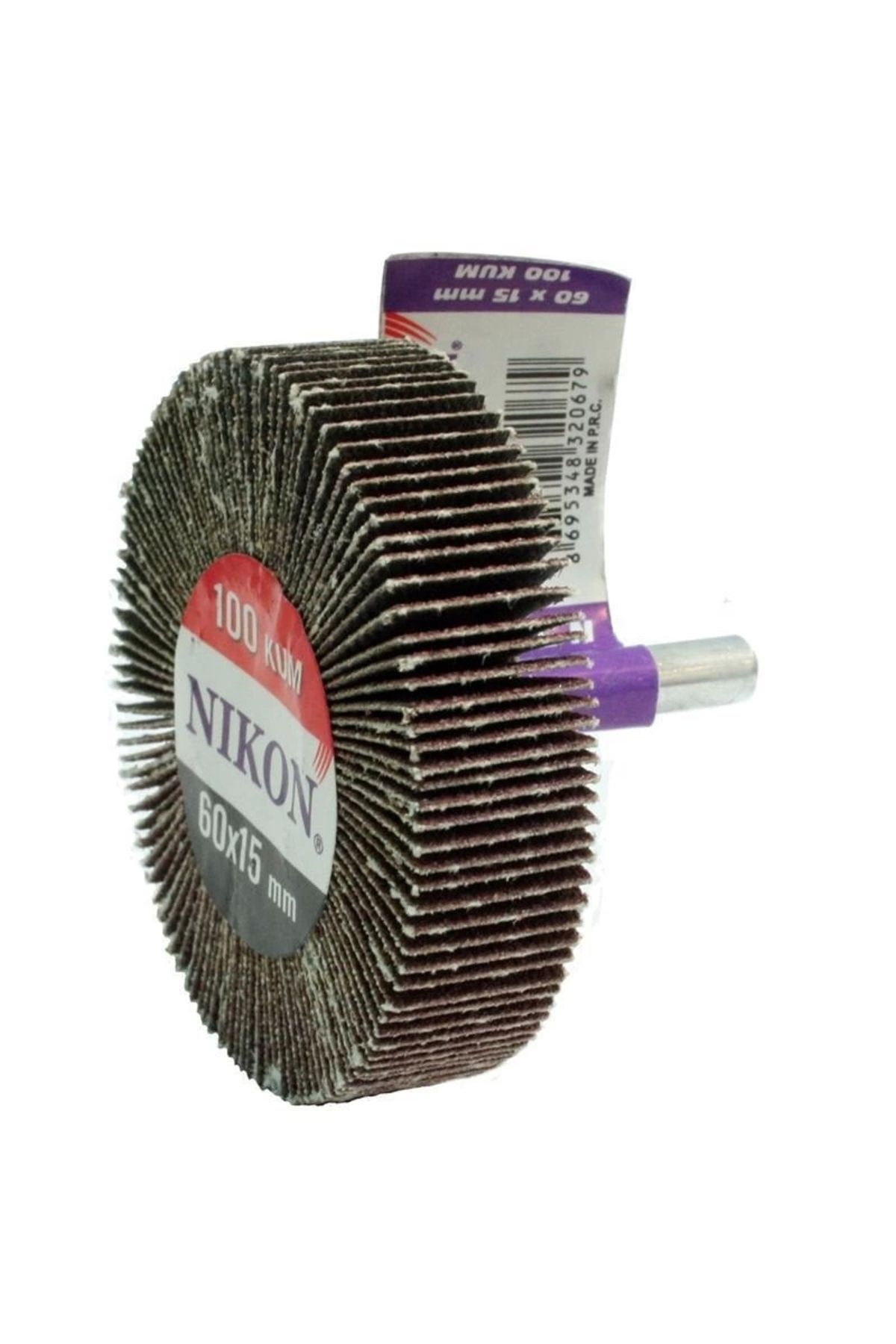minaydan Nikon N32027 100 Kum 40X15 Saplı Fırfır Zımpara
