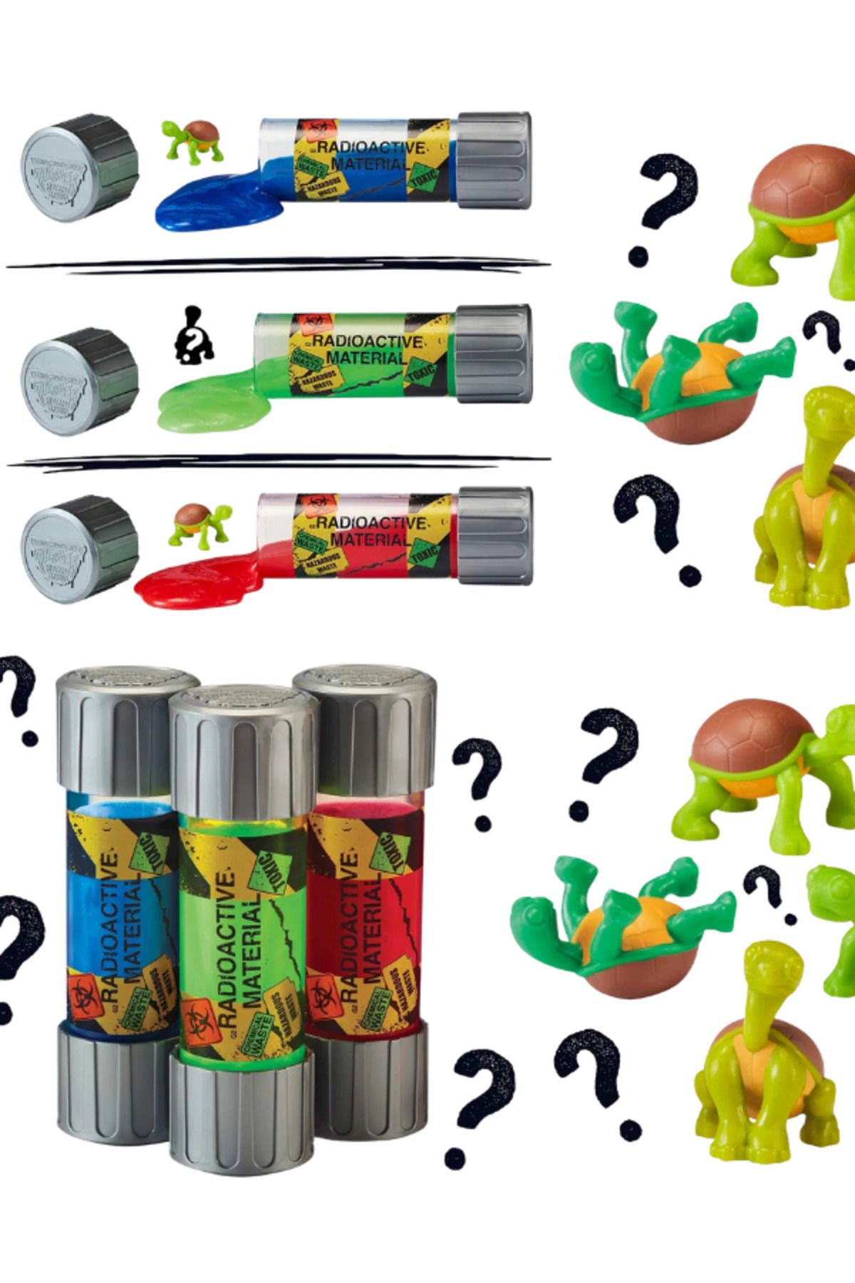 Muhcu Home Ninja Kaplumbağalar Slimee Sürpriz Paket (Tekli Paket ) SSS1